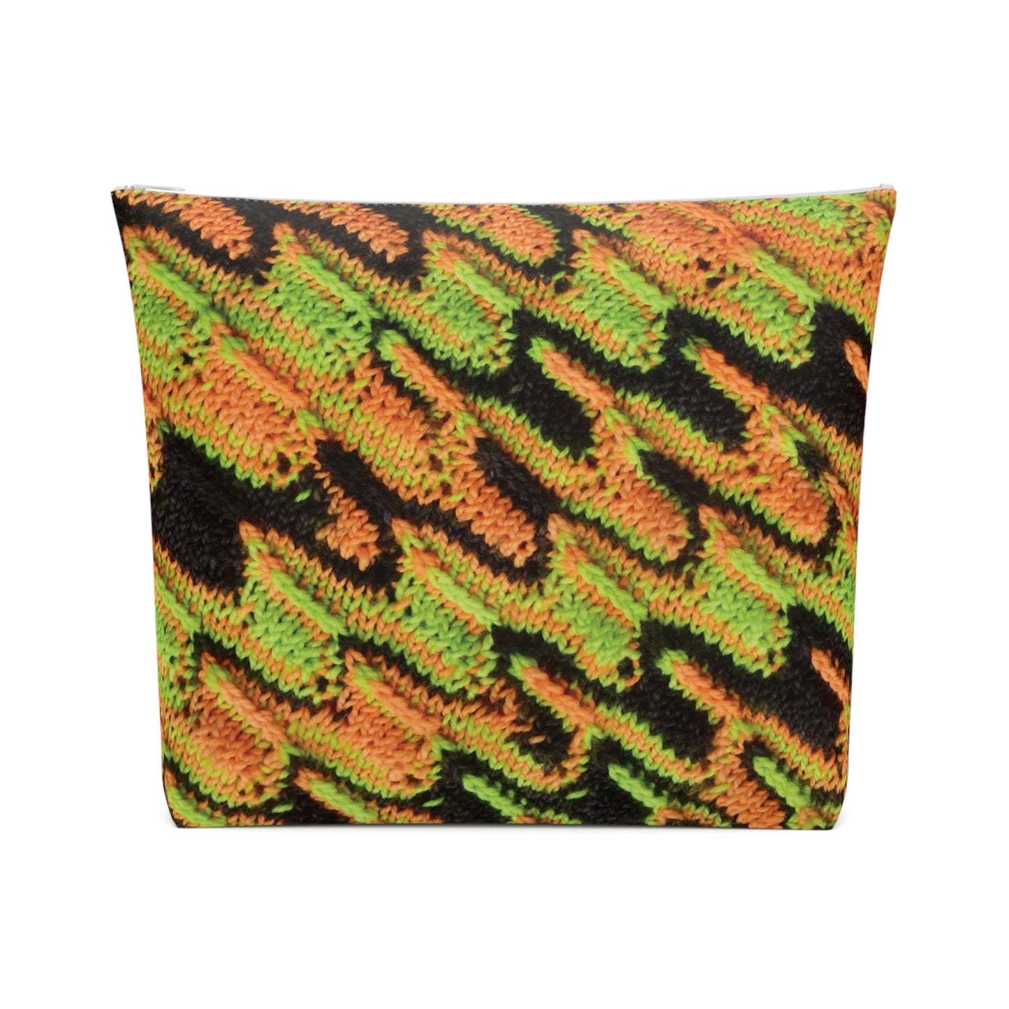 Puddle Jumping Knit Stitch Camoflauge Cotton Project Bag