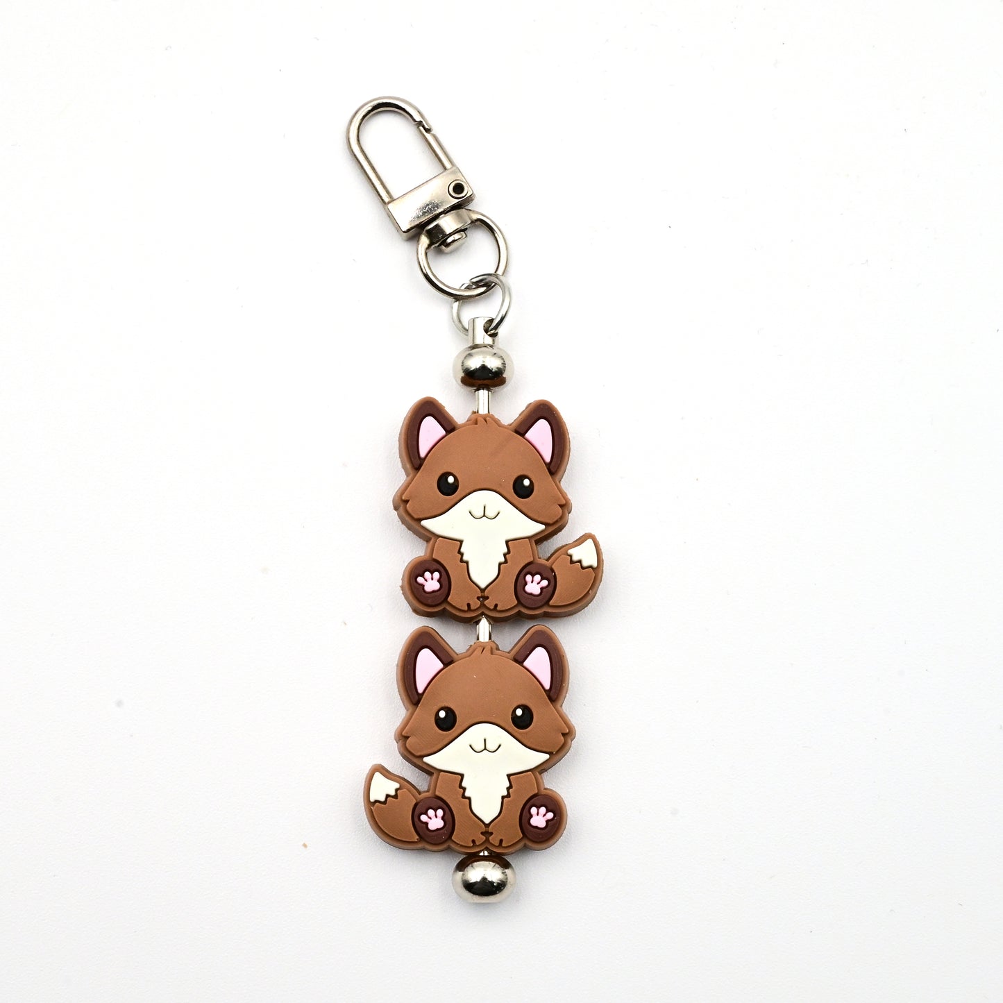 Needle Stoppers and Stopper Keeper Set - Fox Paws