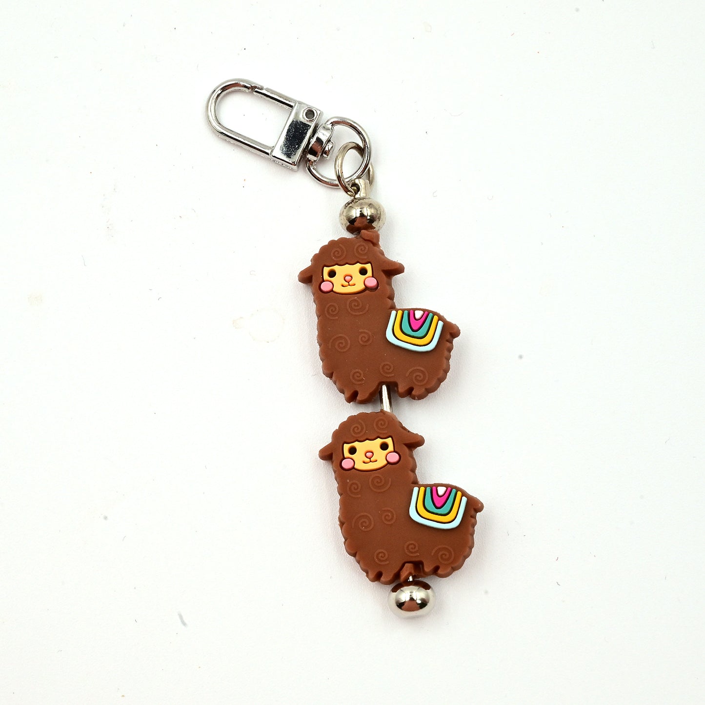 Needle Stoppers and Stopper Keeper Set - Alpacas