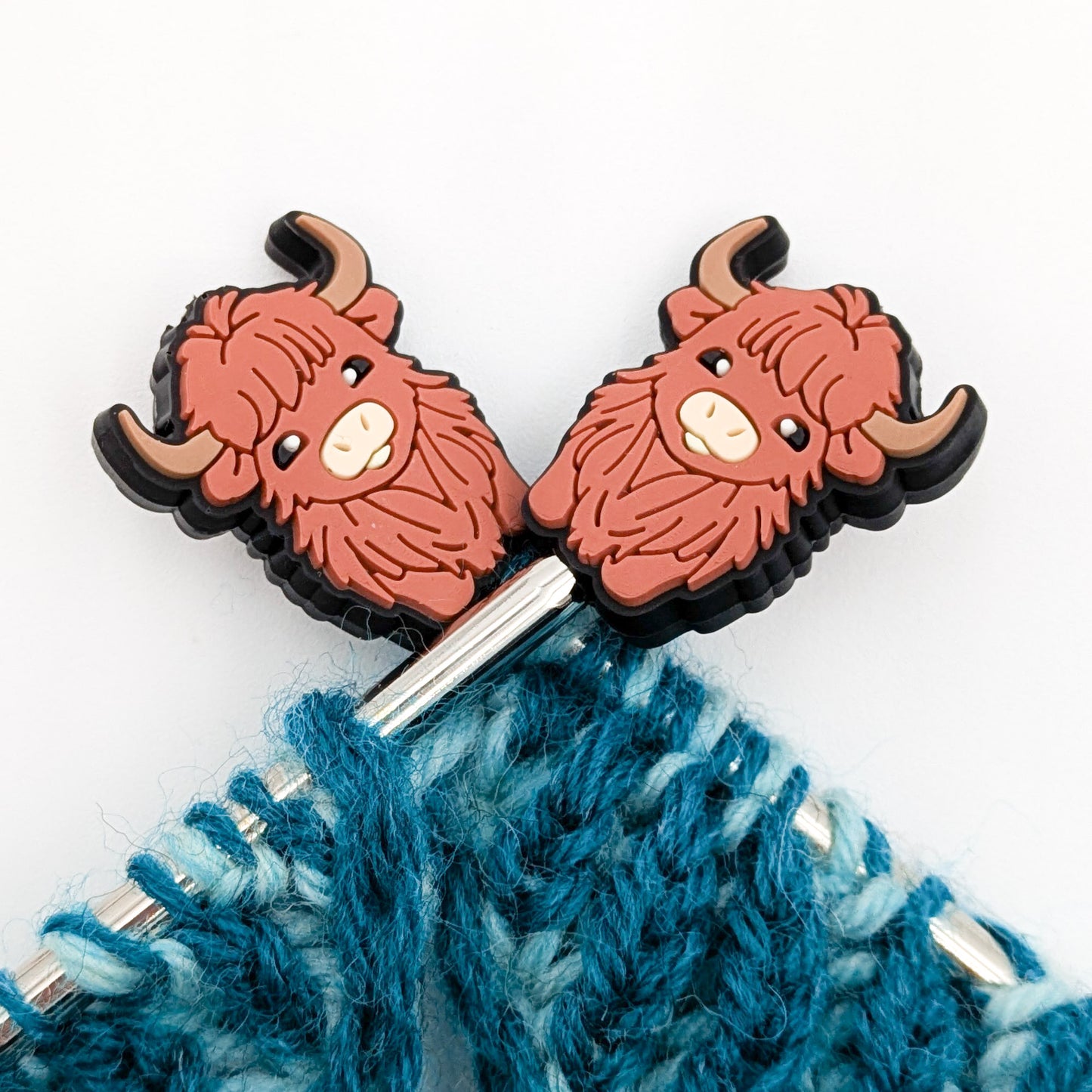 Needle Stoppers and Stopper Keeper Set - Cows