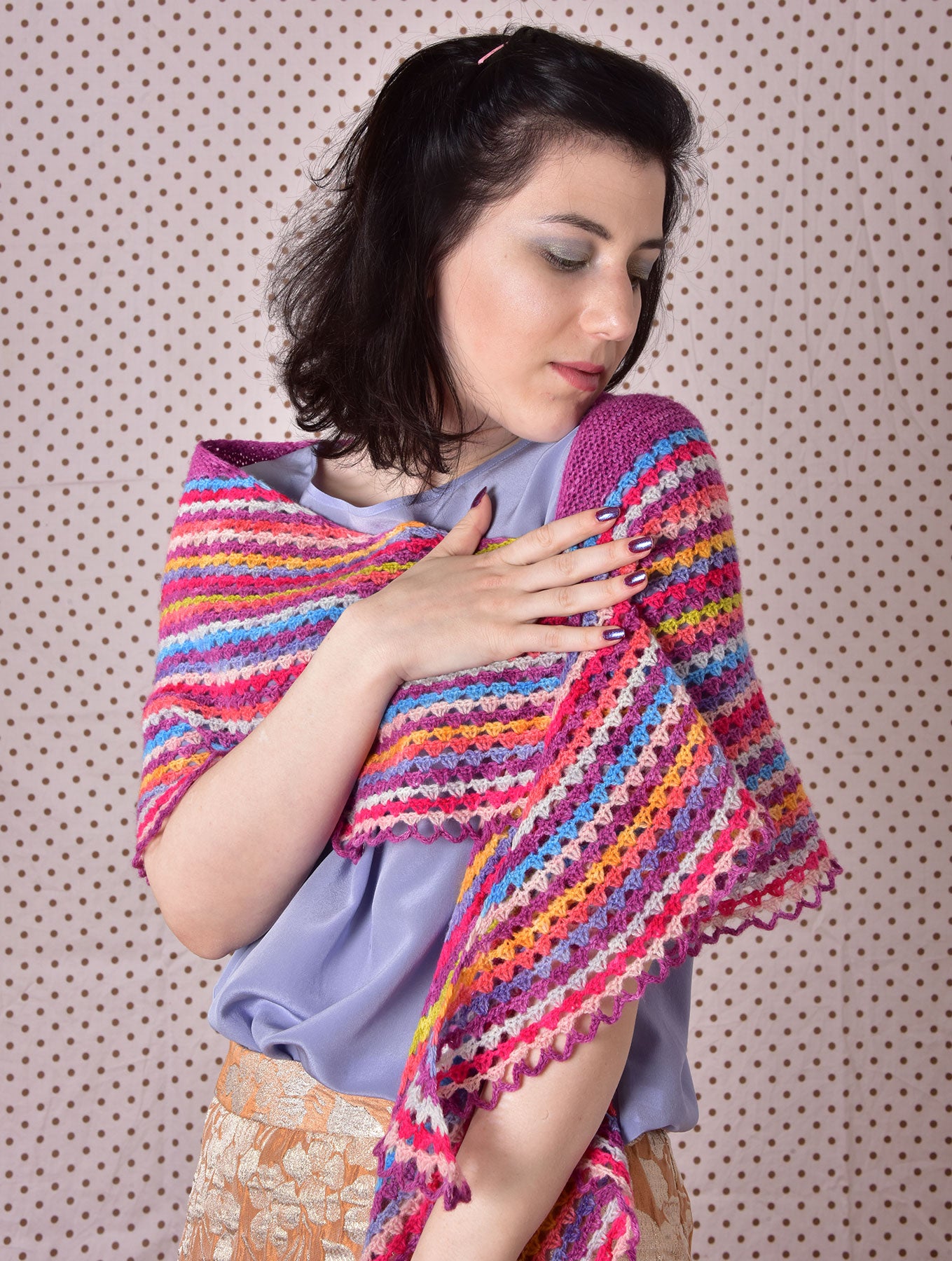 Definitely a Knit Shawl Knitting Pattern