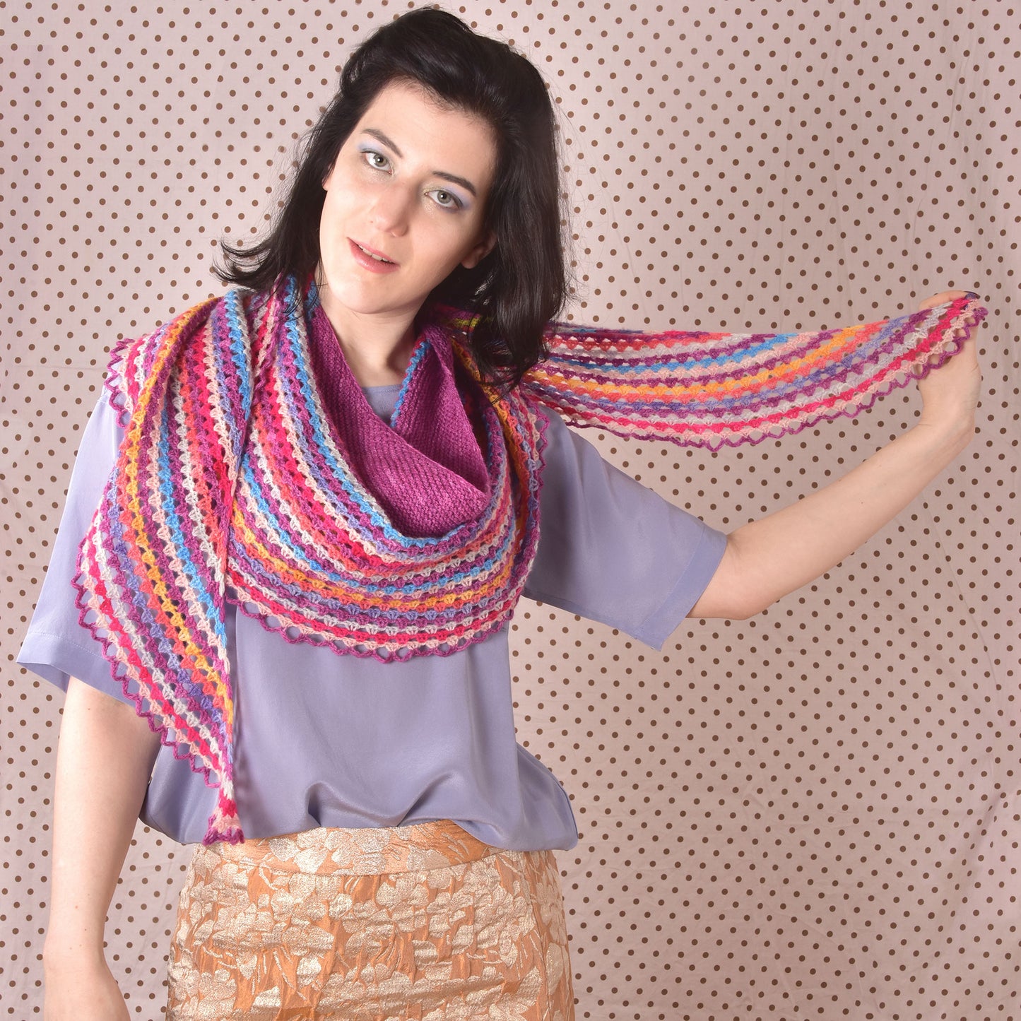 Definitely a Knit Shawl Knitting Pattern