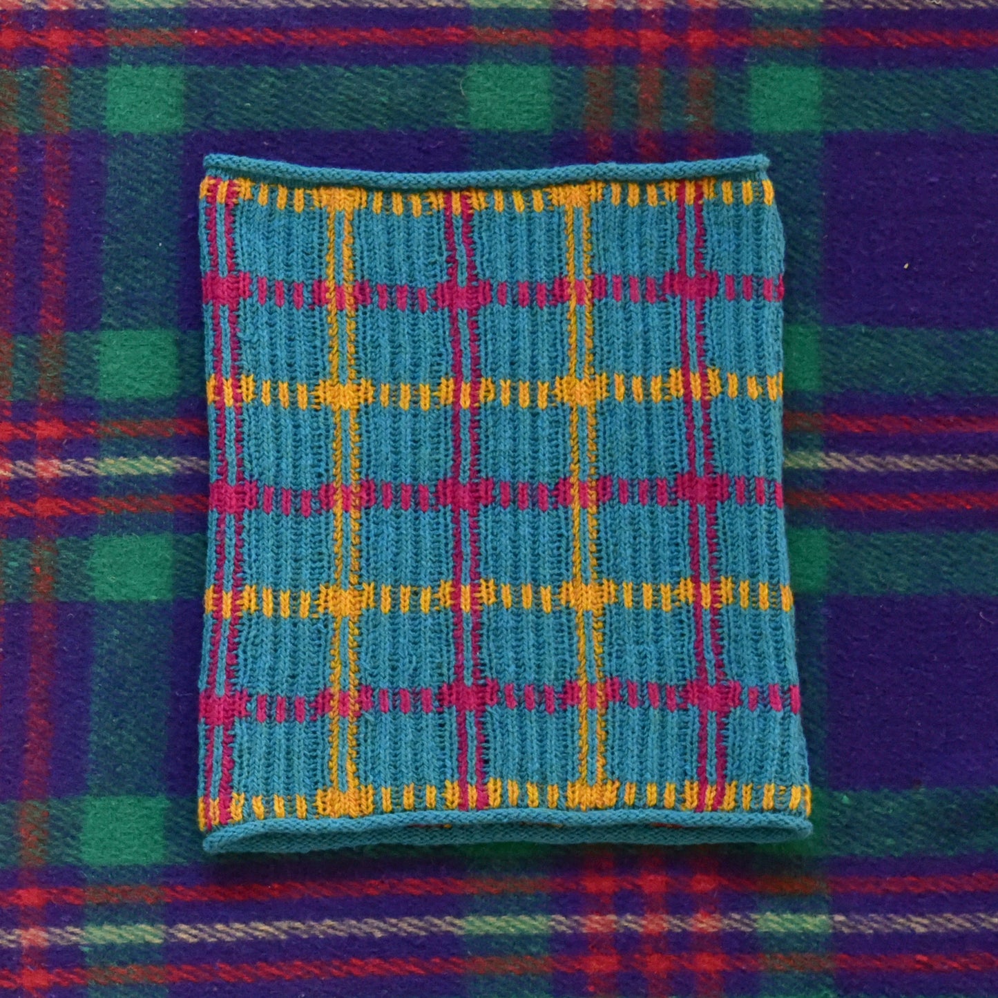 Tattersall Tartan Cowl