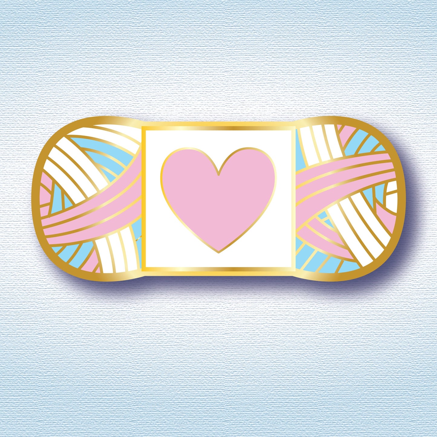 YarnLove - Trans Pride Skein Pin