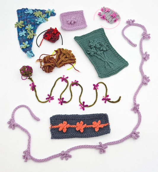 The Flower Bobble: A Novel Textural Stitch for Your Knitting