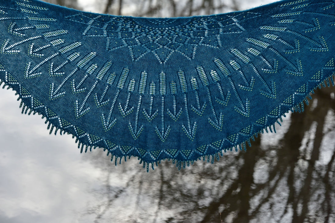 New Pattern: The Dreamscape Shawl