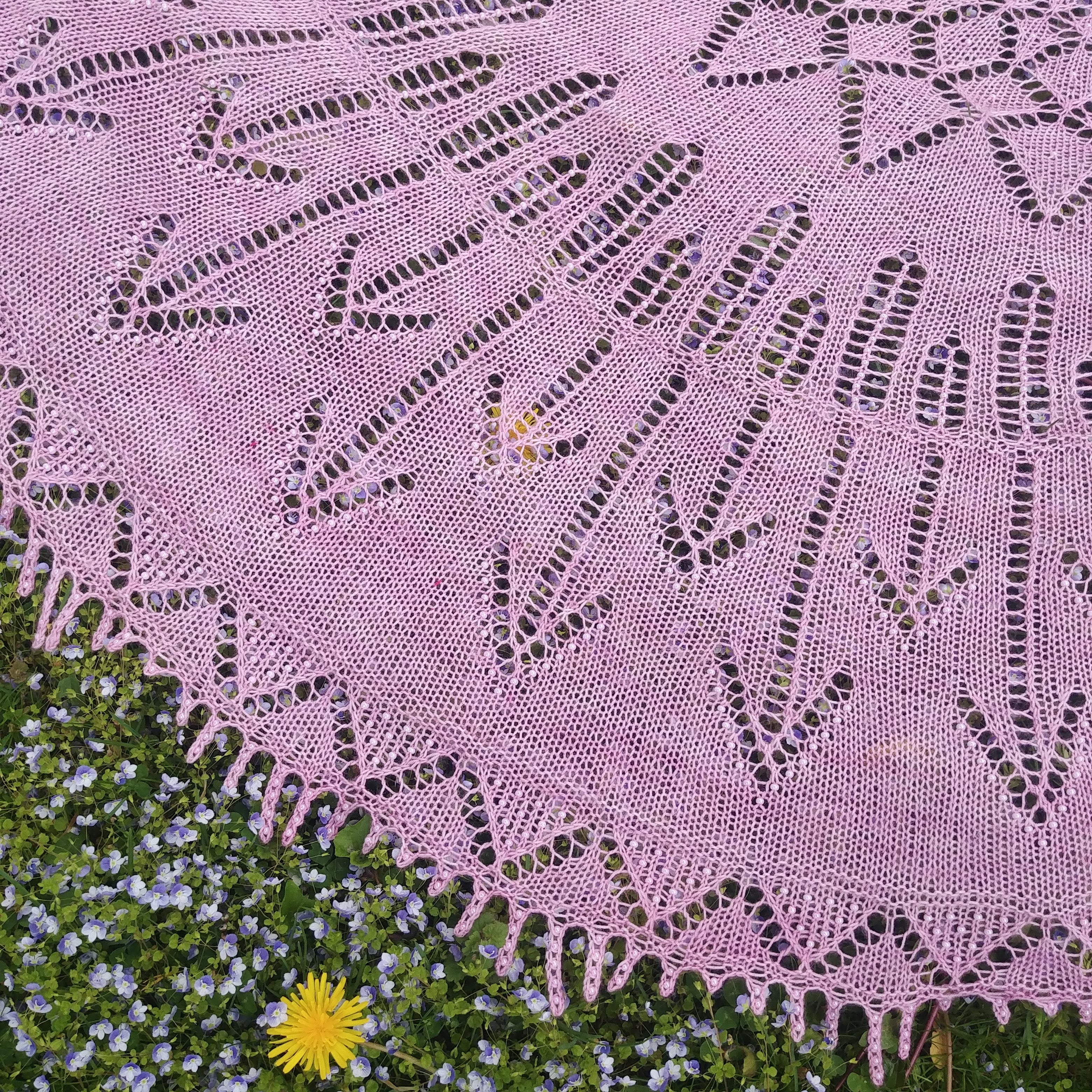 Dreamscape Shawl Downloadable Knitting Pattern PDF – Xandy Peters