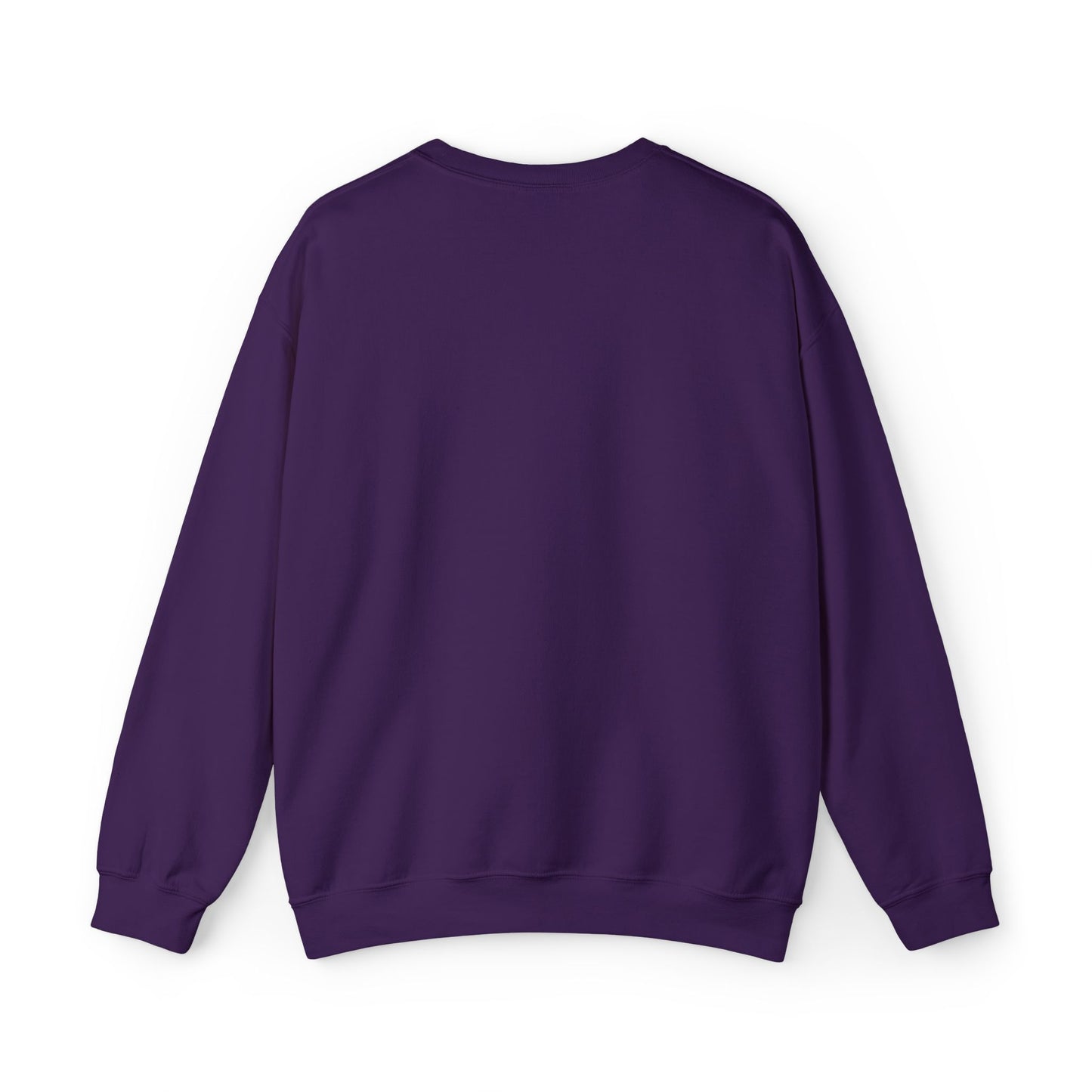 Great Balls Of Fire Crewneck Sweatshirt – Flaming Blue Yarn Ball Graphic