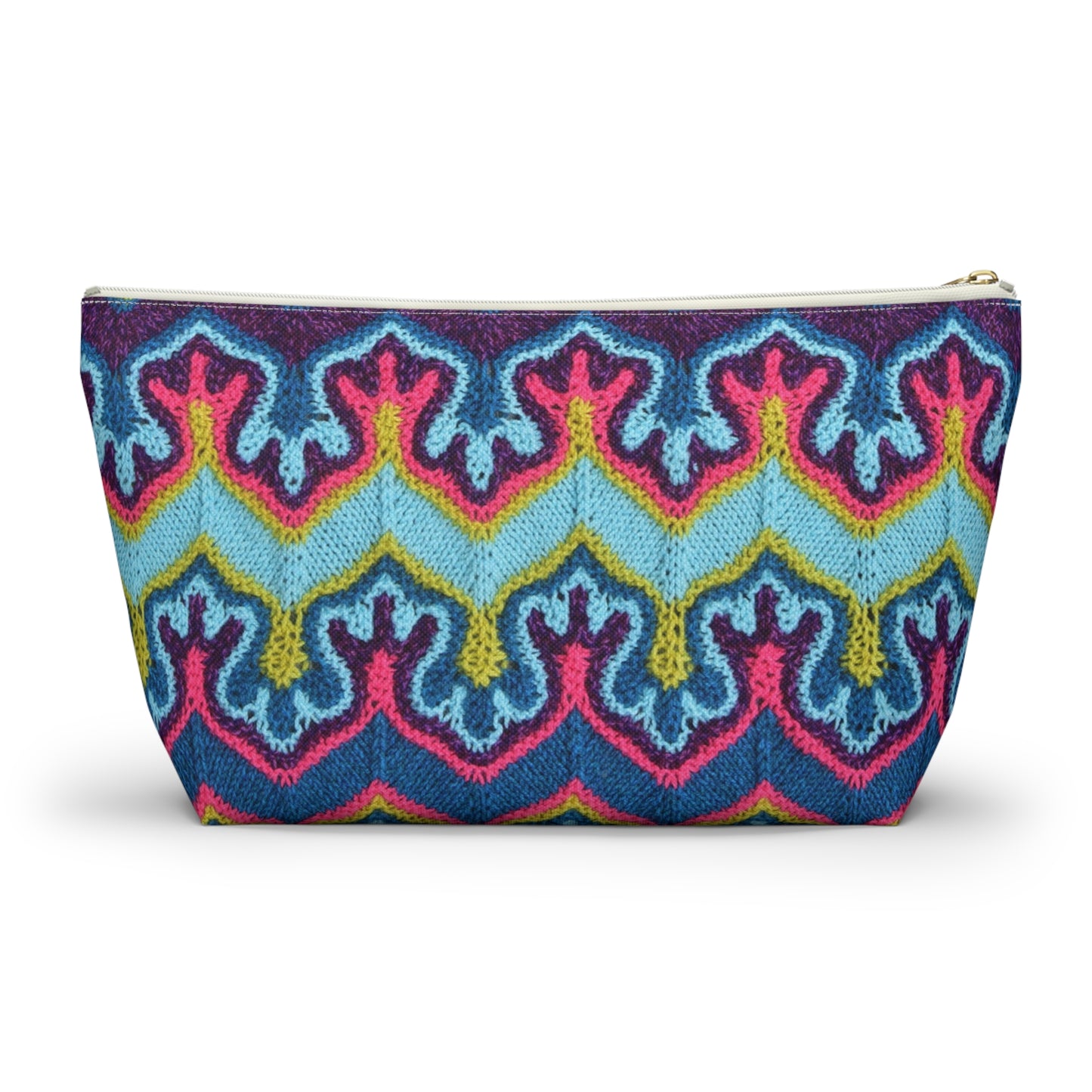 Candy Colors Fox Paws Project Bag