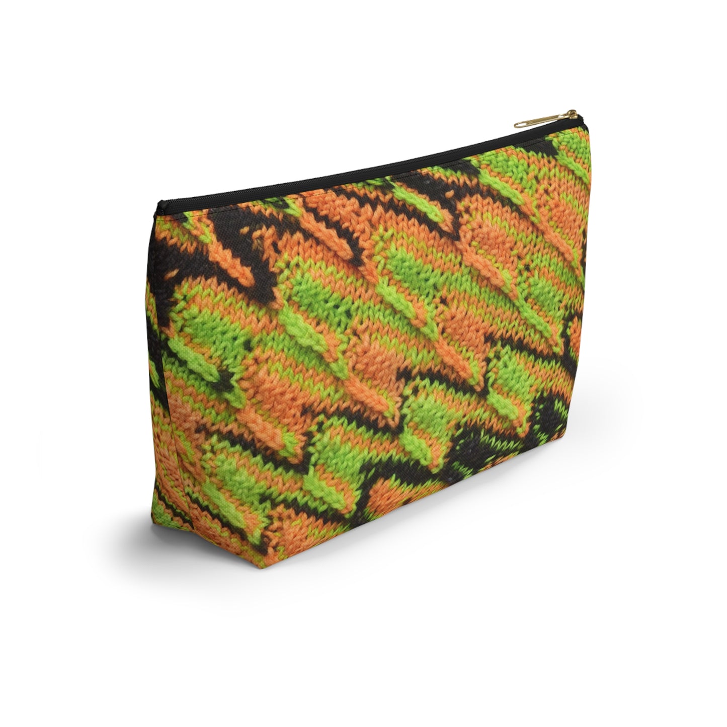 Puddle Jumping Knit Stitch Camoflauge Project Bag