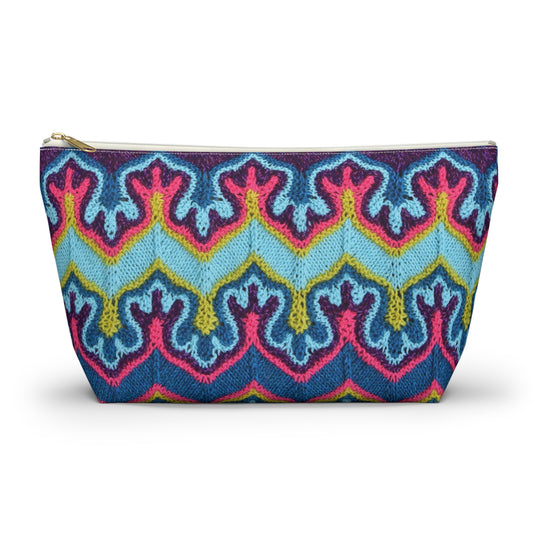 Candy Colors Fox Paws Project Bag