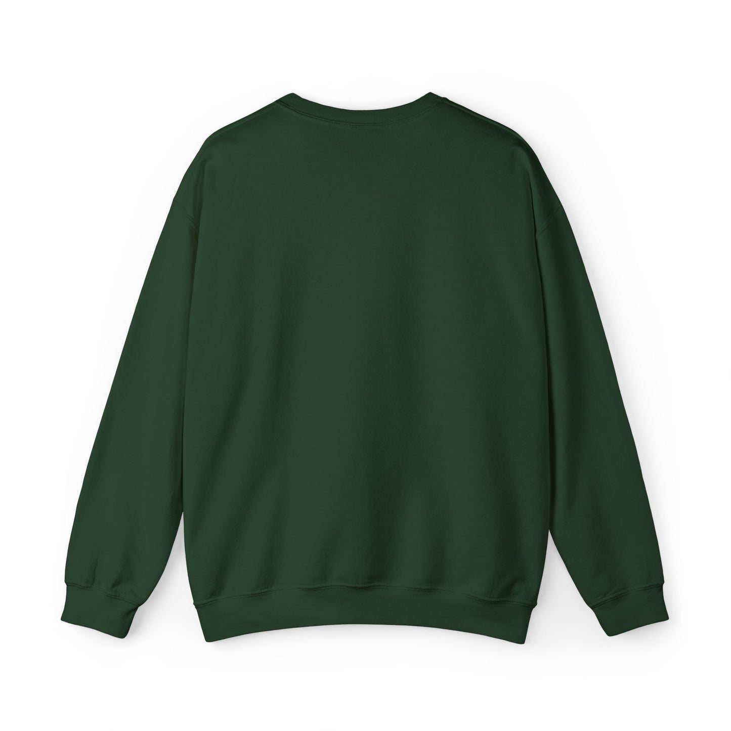 Great Balls Of Fire Crewneck Sweatshirt – Flaming Blue Yarn Ball Graphic
