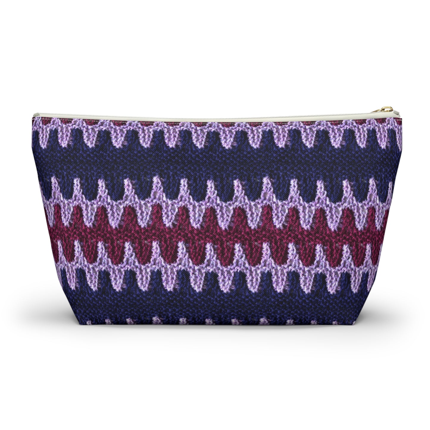 Simple Stacked Stitch  Project Bag