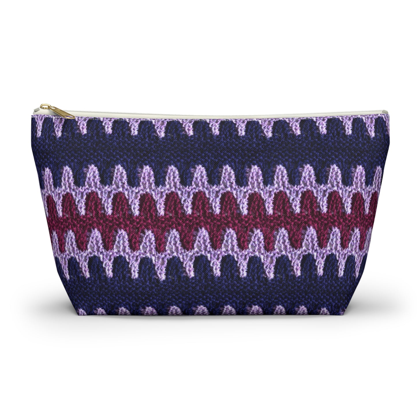Simple Stacked Stitch  Project Bag