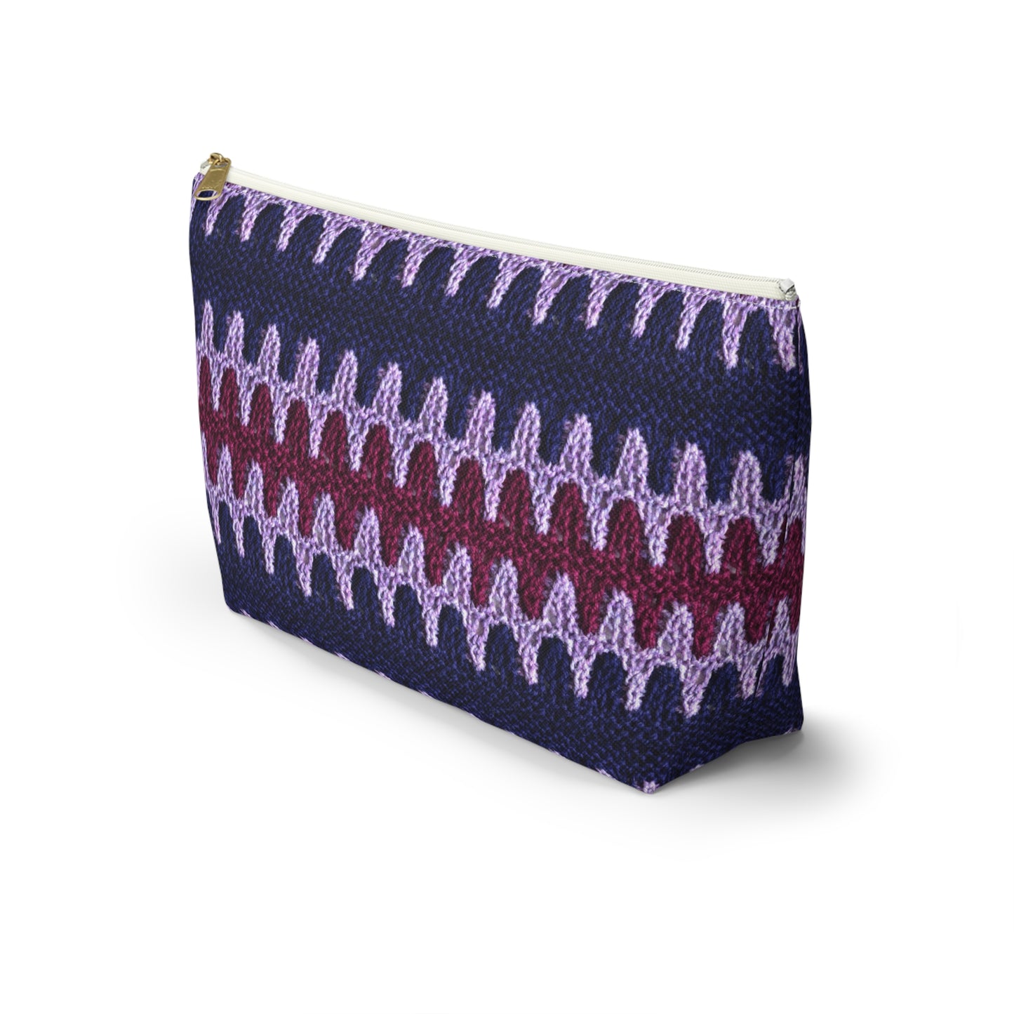 Simple Stacked Stitch  Project Bag