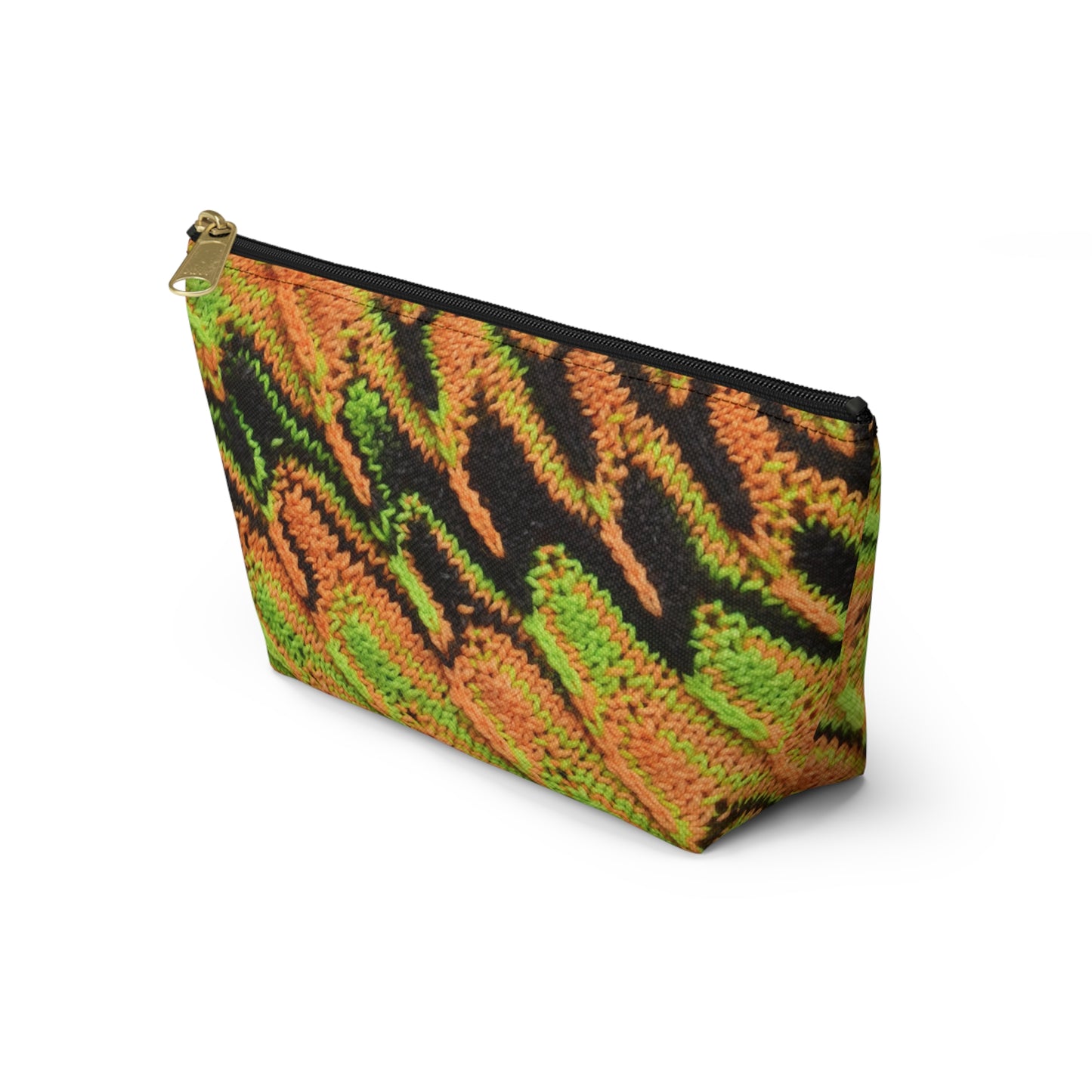 Puddle Jumping Knit Stitch Camoflauge Project Bag