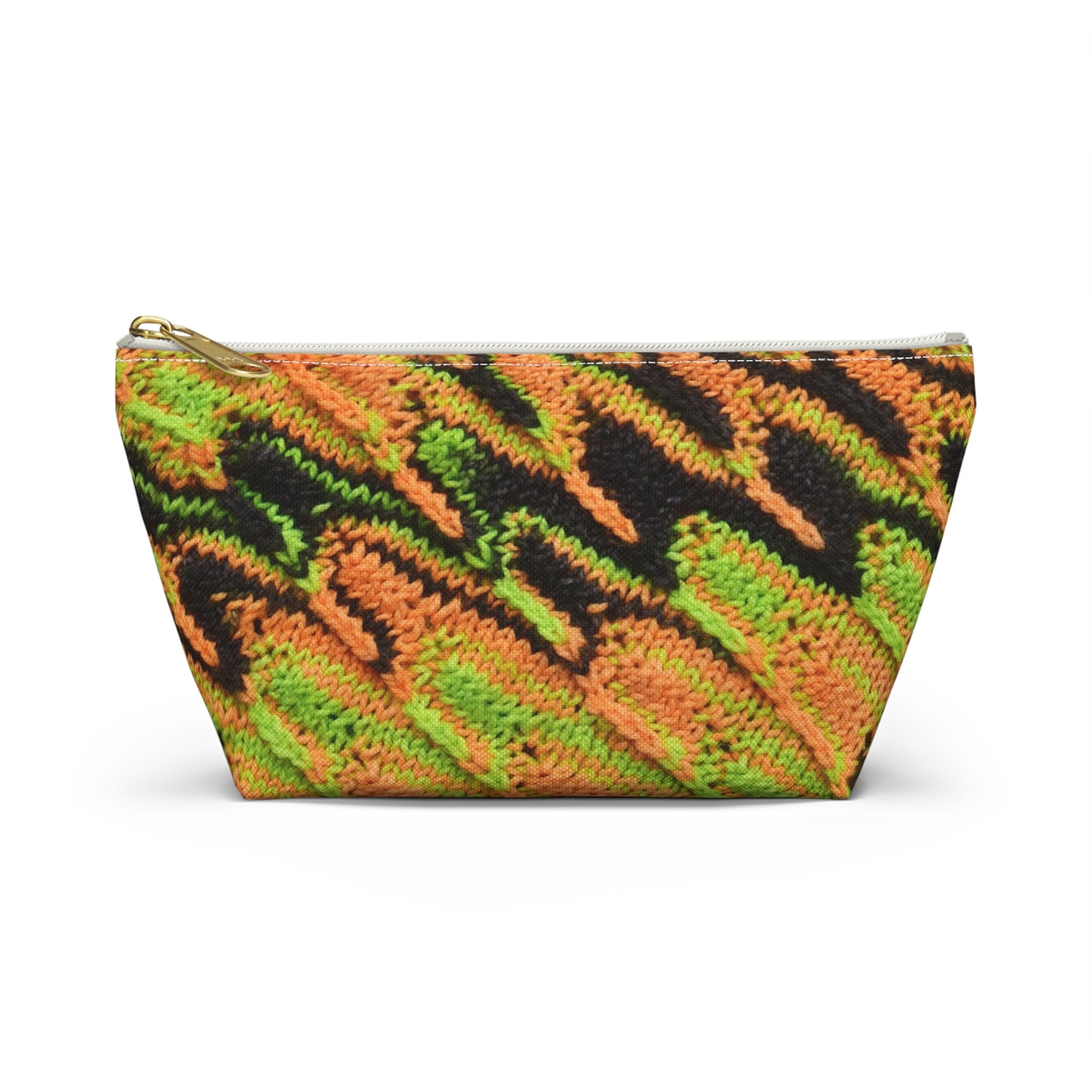 Puddle Jumping Knit Stitch Camoflauge Project Bag