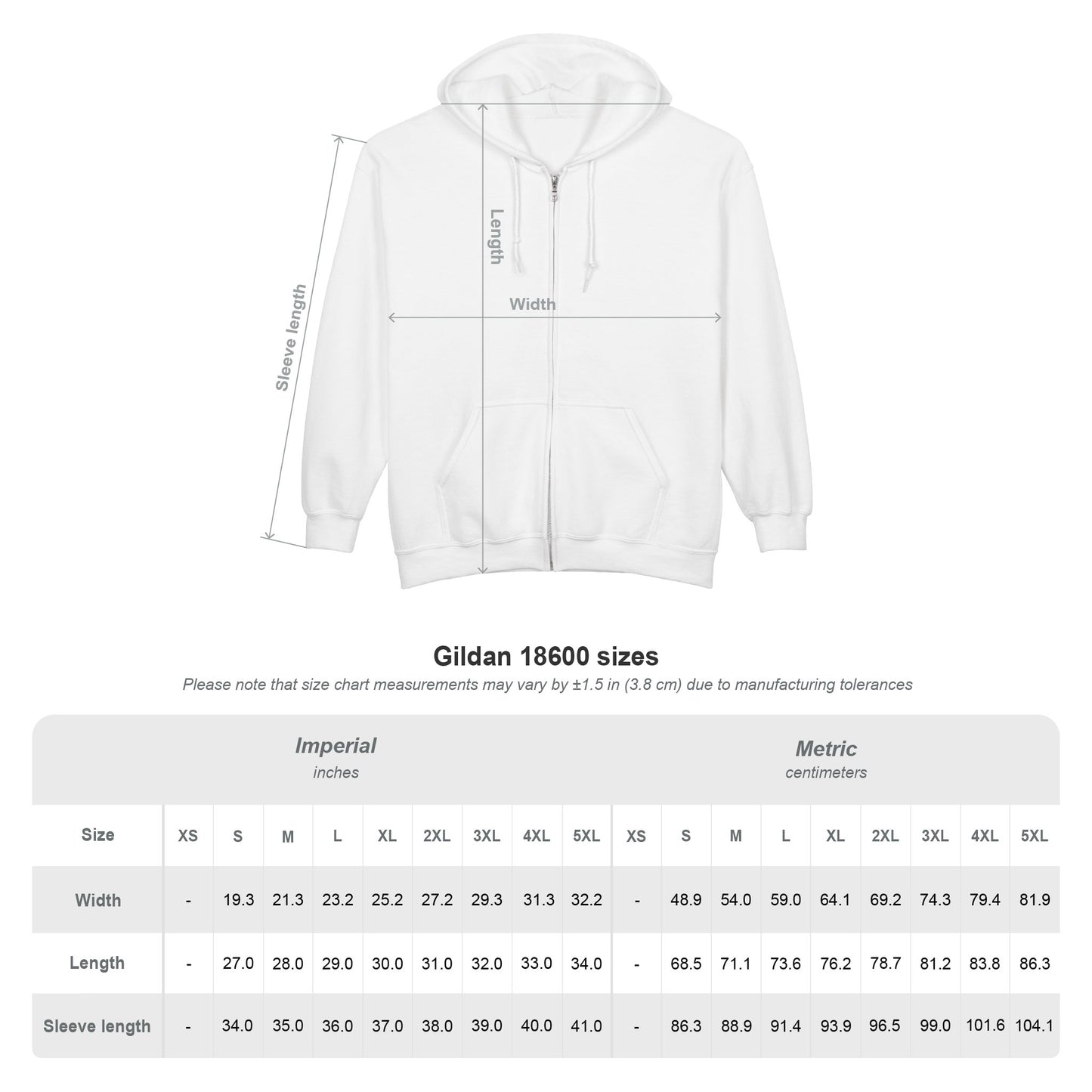 Black Directionally Challenged Full-Zip Hooded Sweatshirt (with subtle hints)