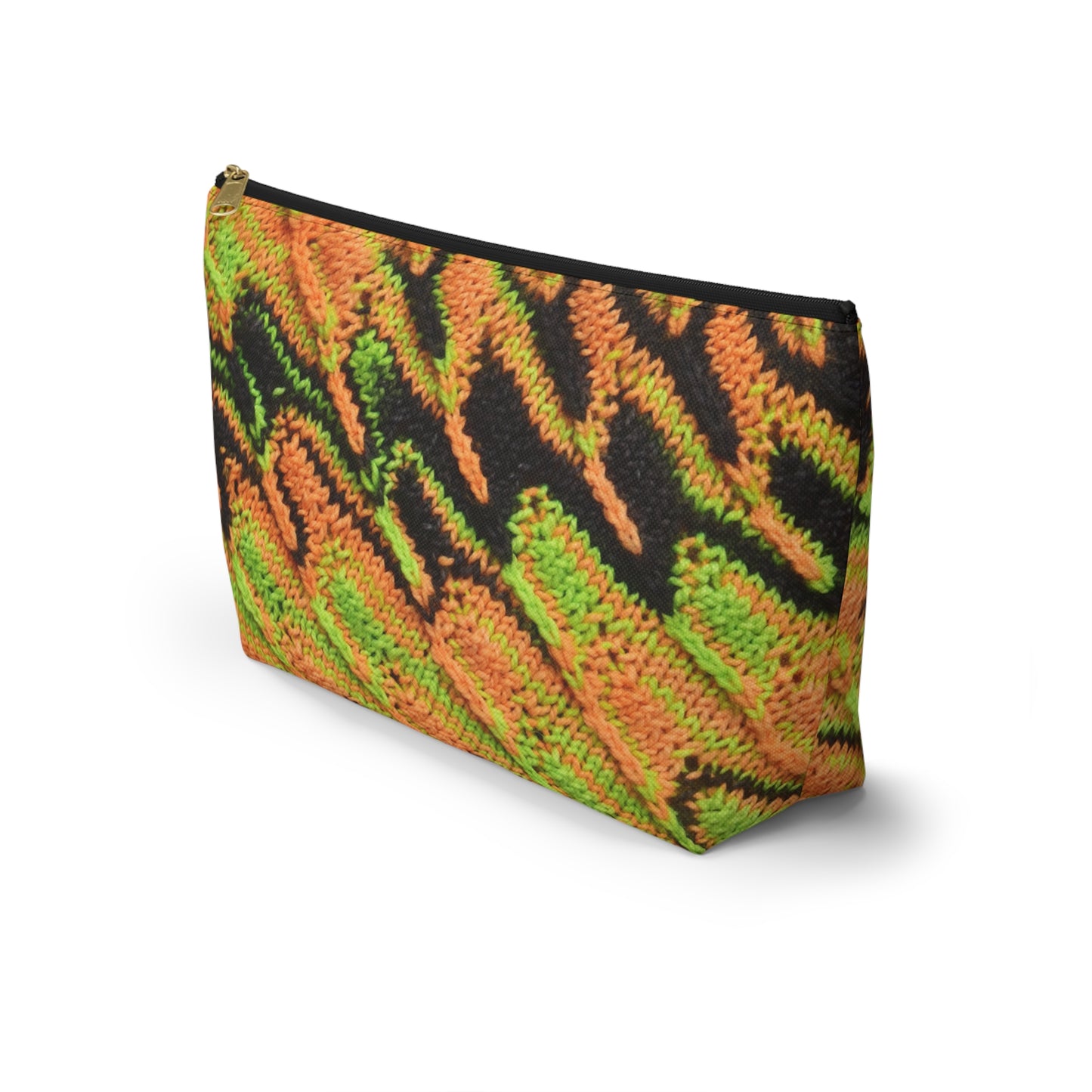 Puddle Jumping Knit Stitch Camoflauge Project Bag
