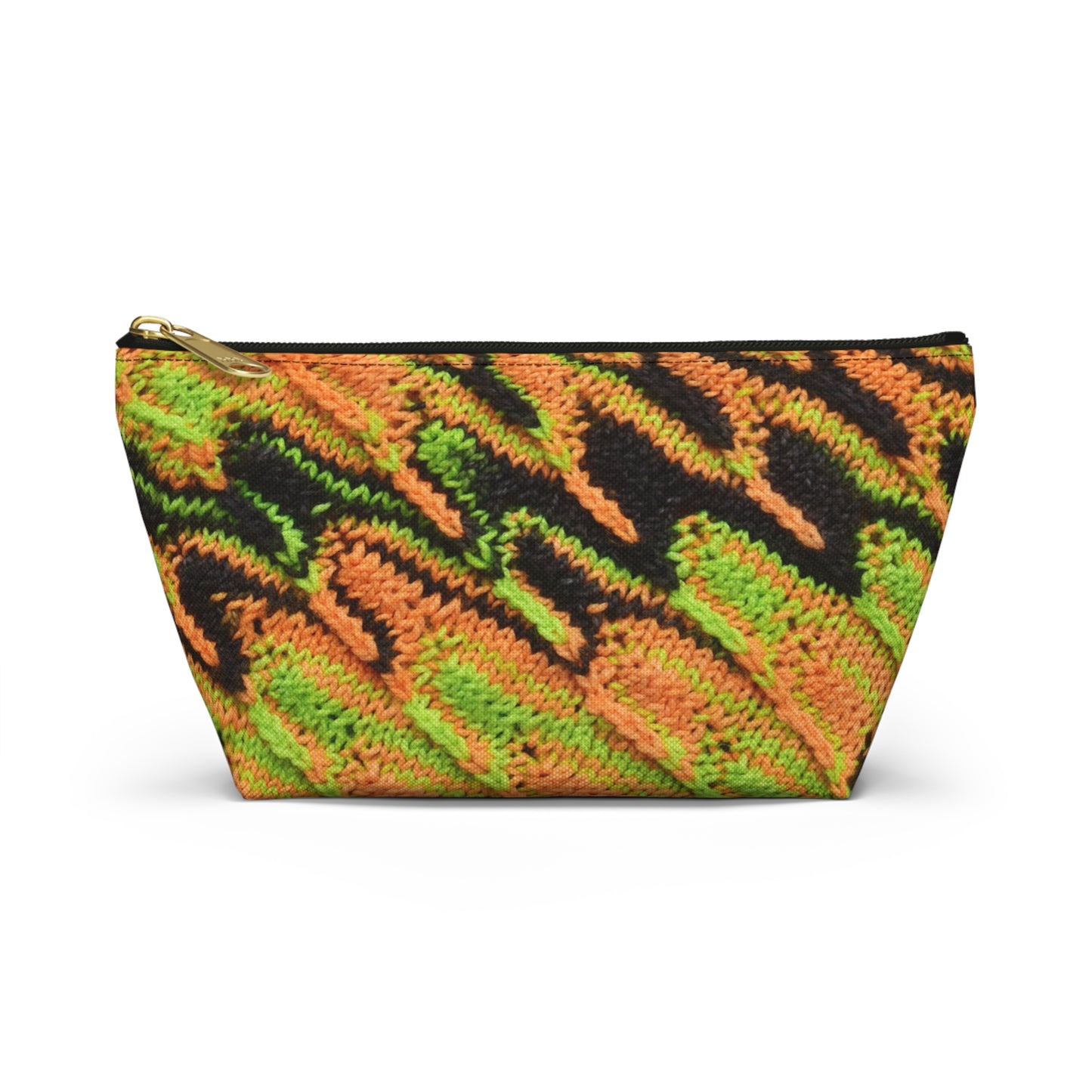 Puddle Jumping Knit Stitch Camoflauge Project Bag