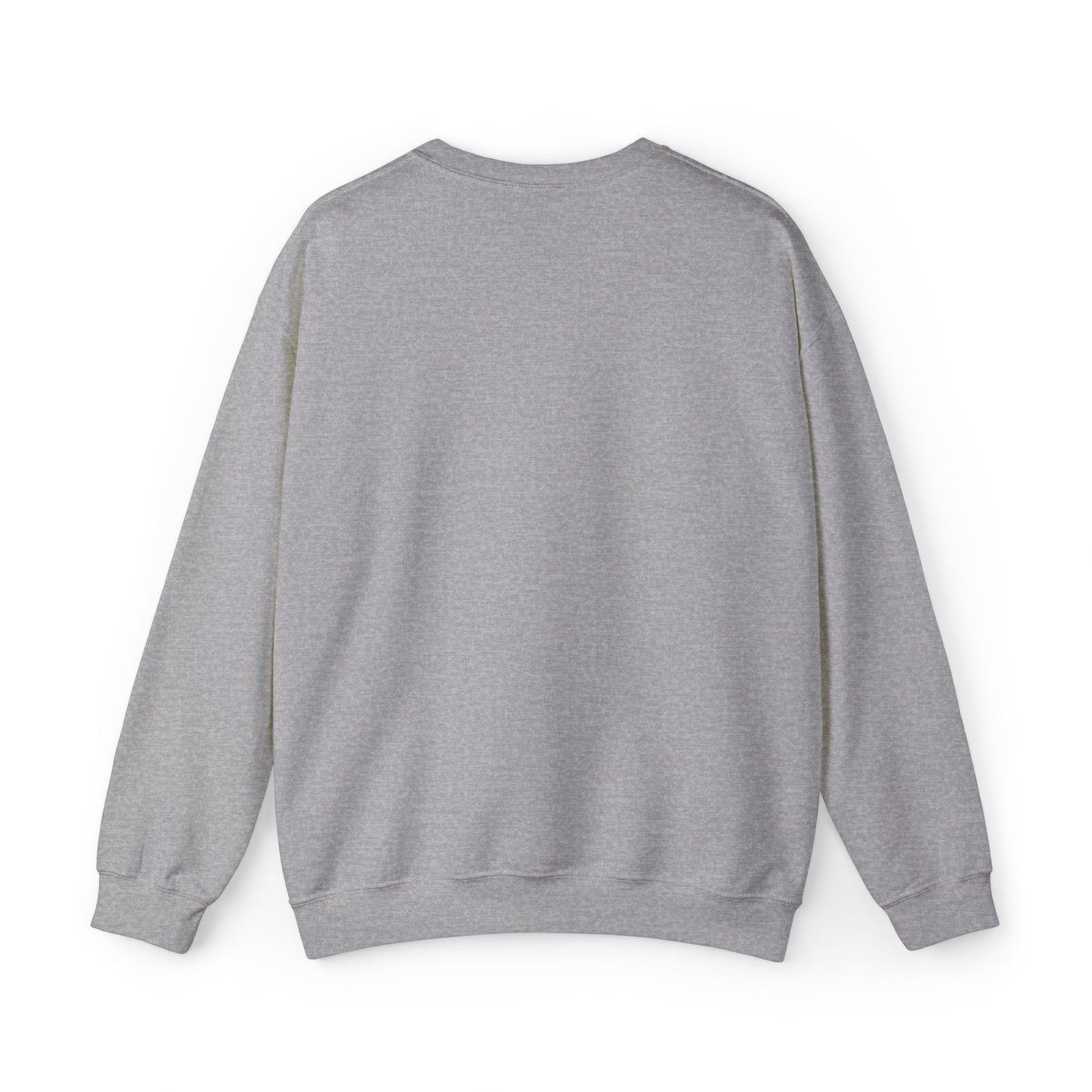 Great Balls Of Fire Crewneck Sweatshirt – Flaming Blue Yarn Ball Graphic