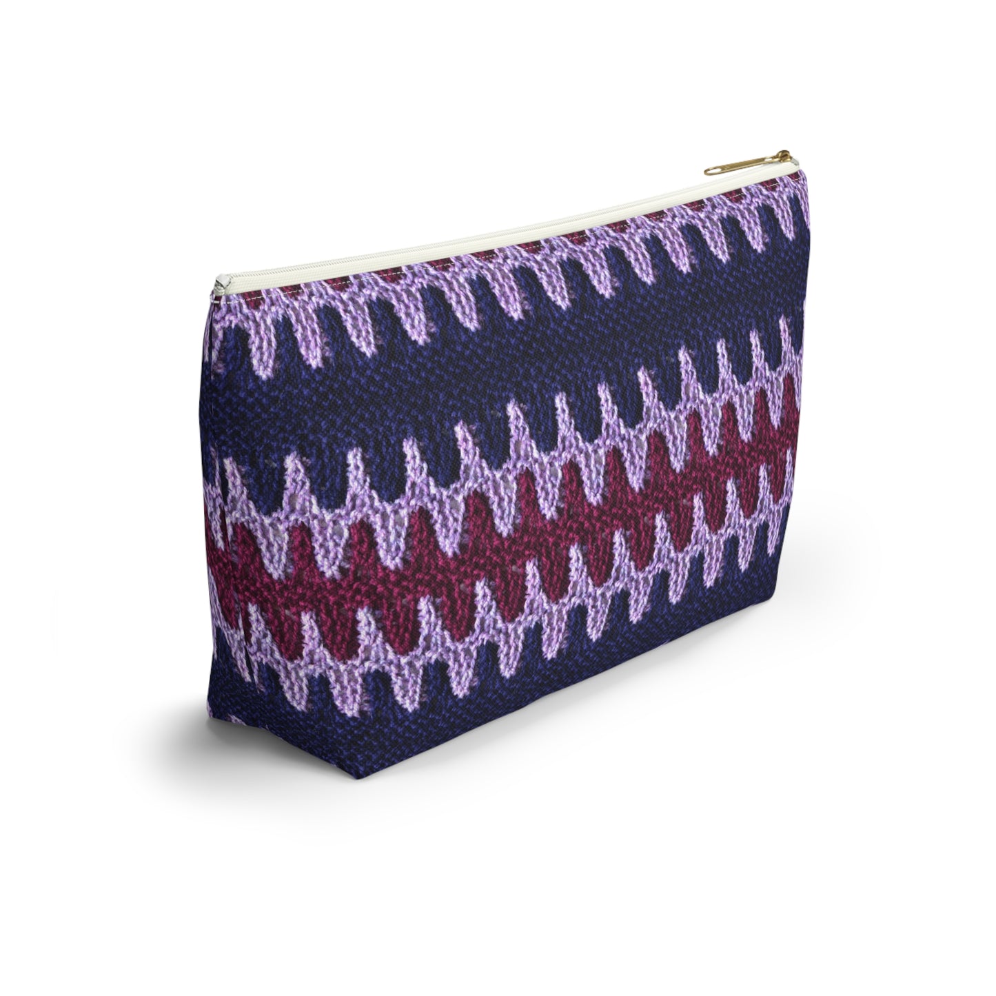 Simple Stacked Stitch  Project Bag