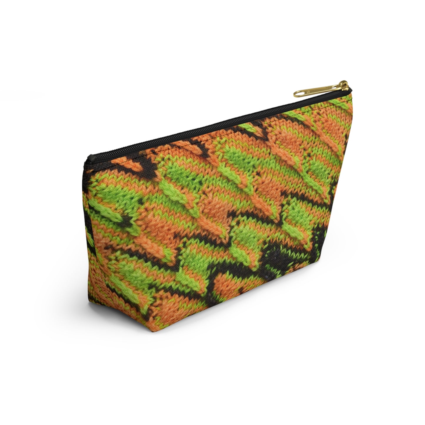 Puddle Jumping Knit Stitch Camoflauge Project Bag