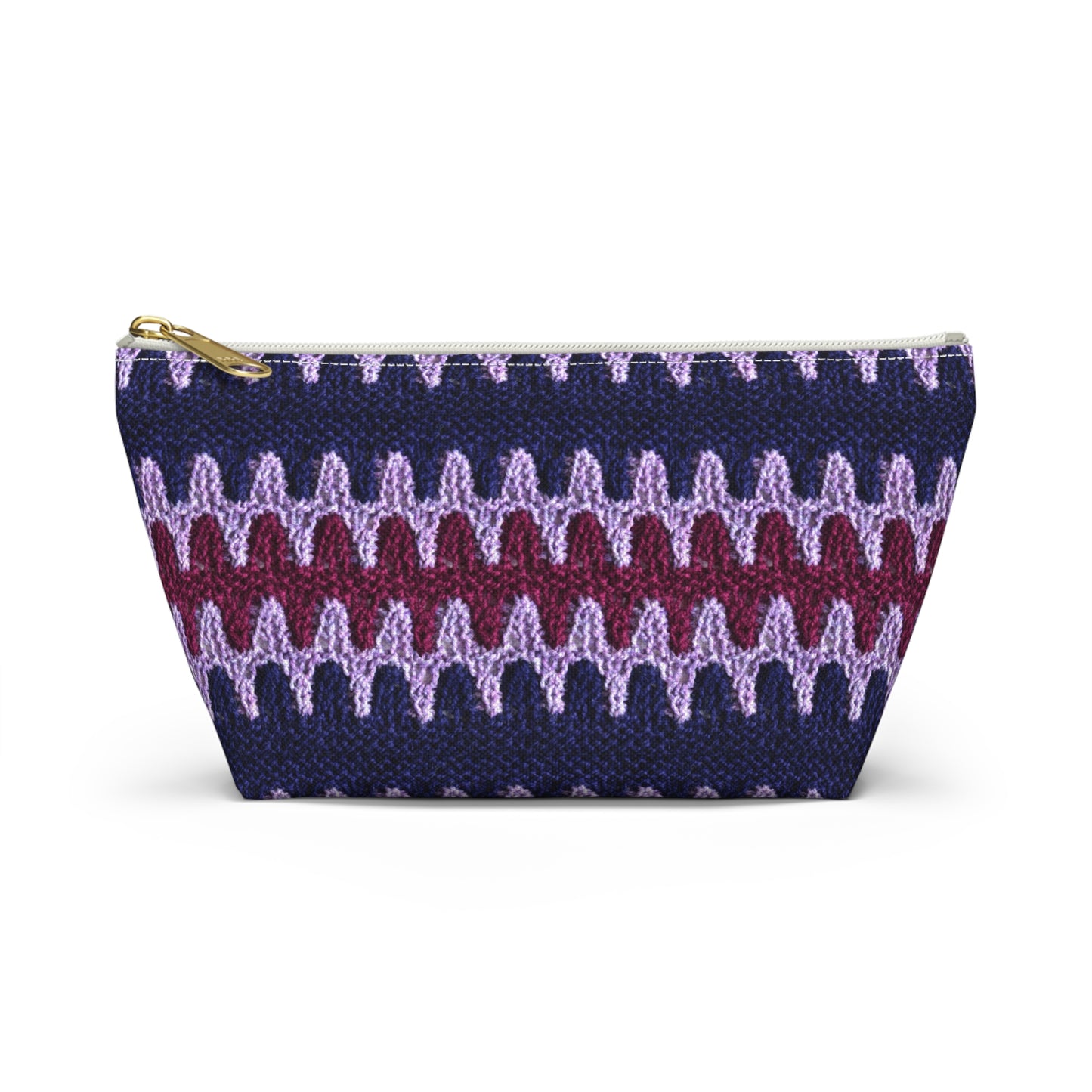 Simple Stacked Stitch  Project Bag