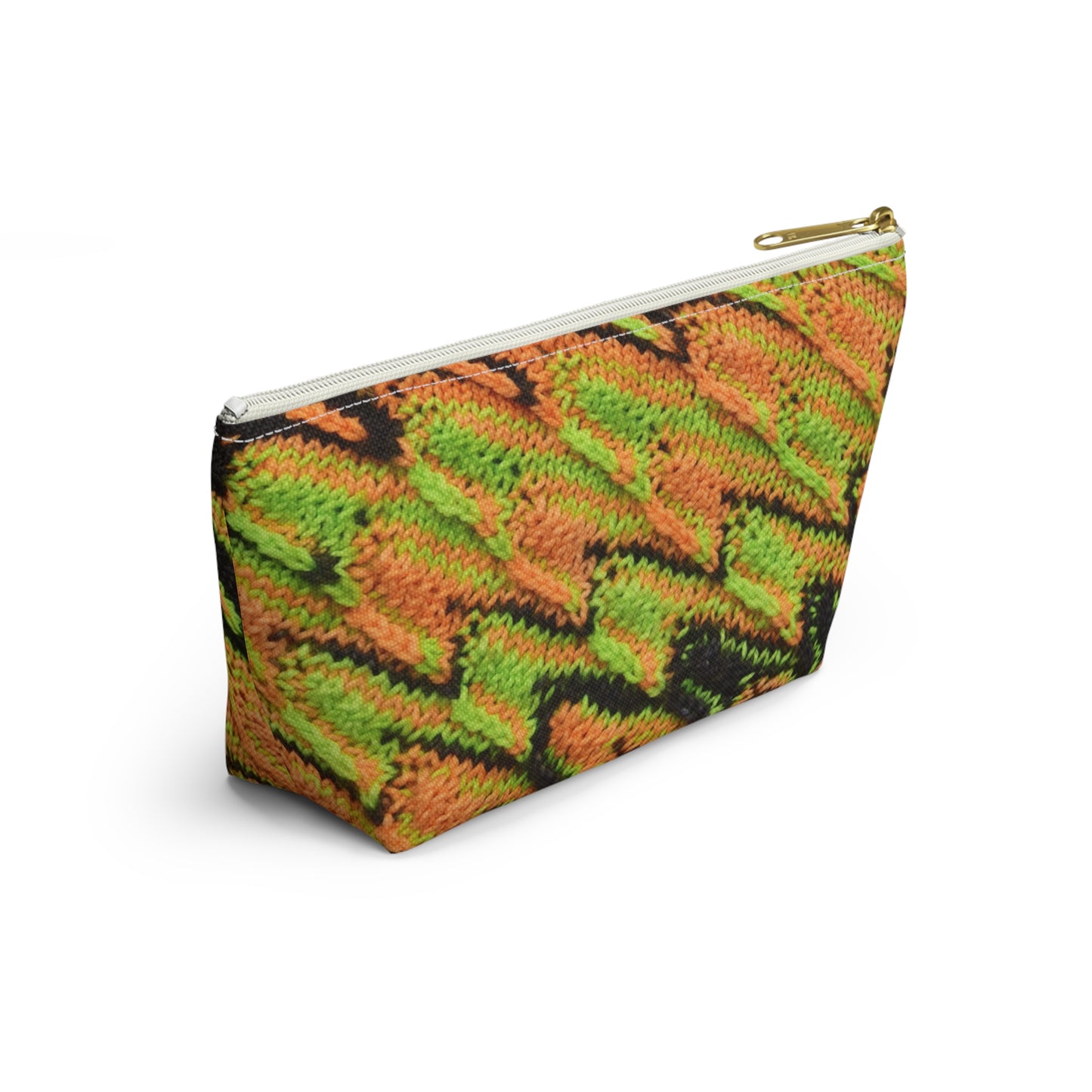 Puddle Jumping Knit Stitch Camoflauge Project Bag