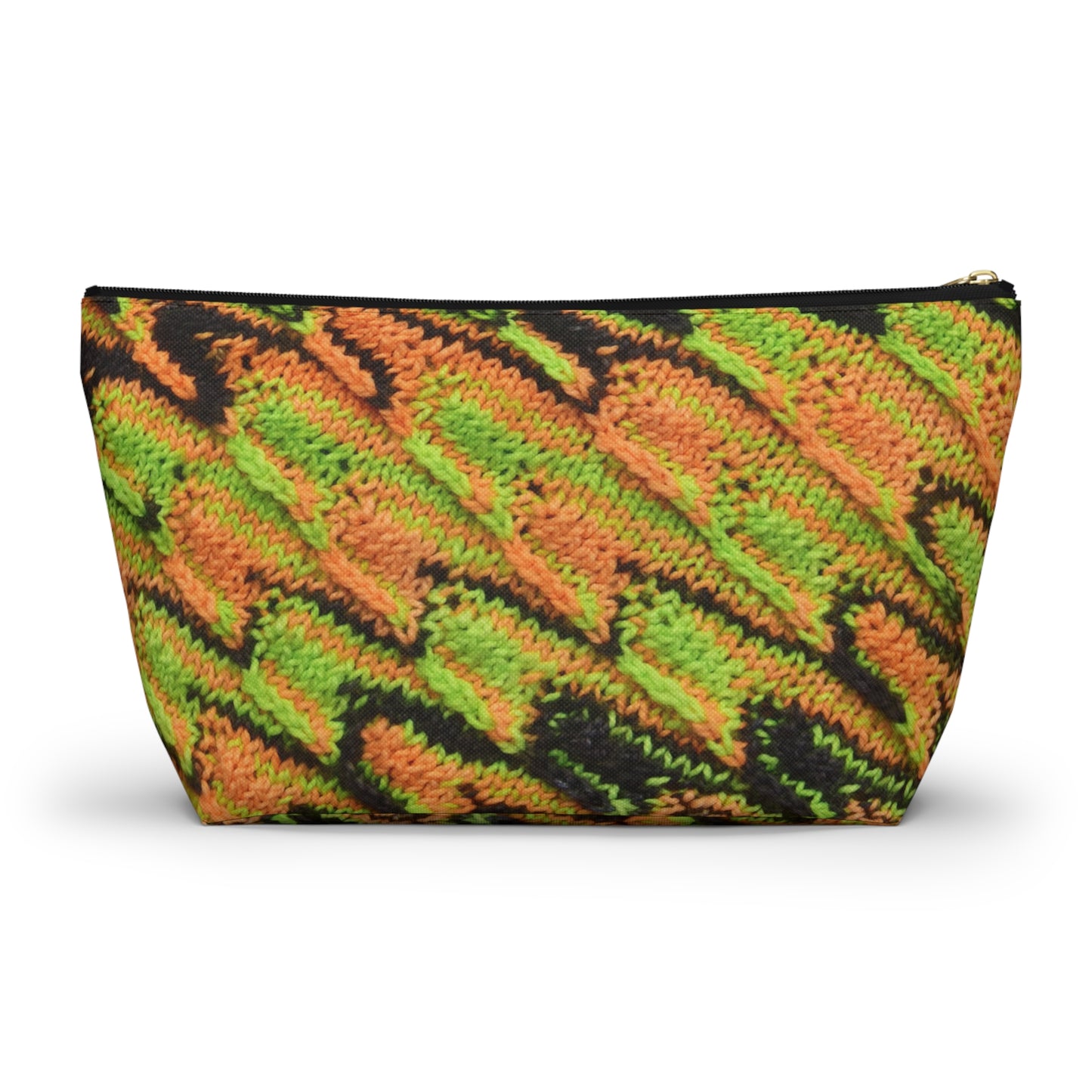 Puddle Jumping Knit Stitch Camoflauge Project Bag