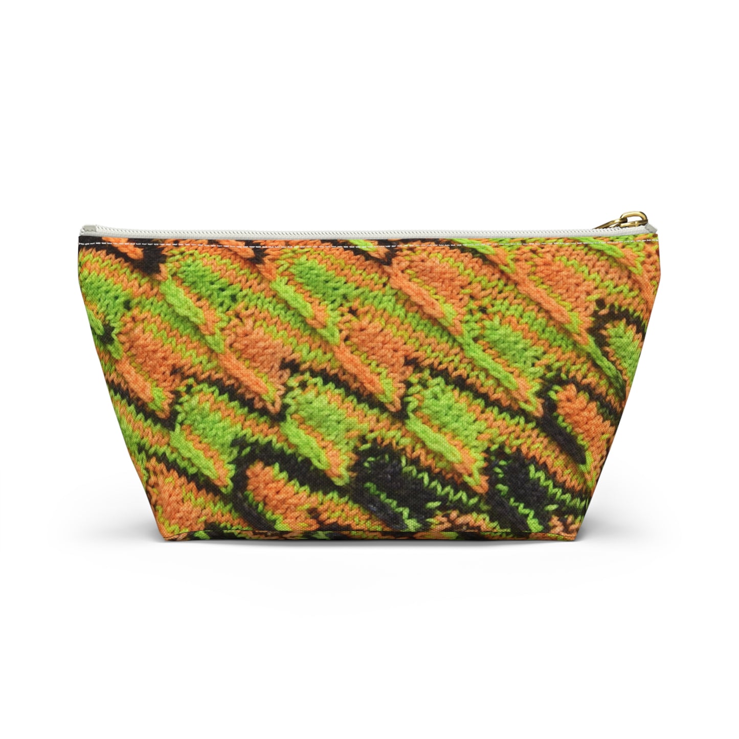 Puddle Jumping Knit Stitch Camoflauge Project Bag