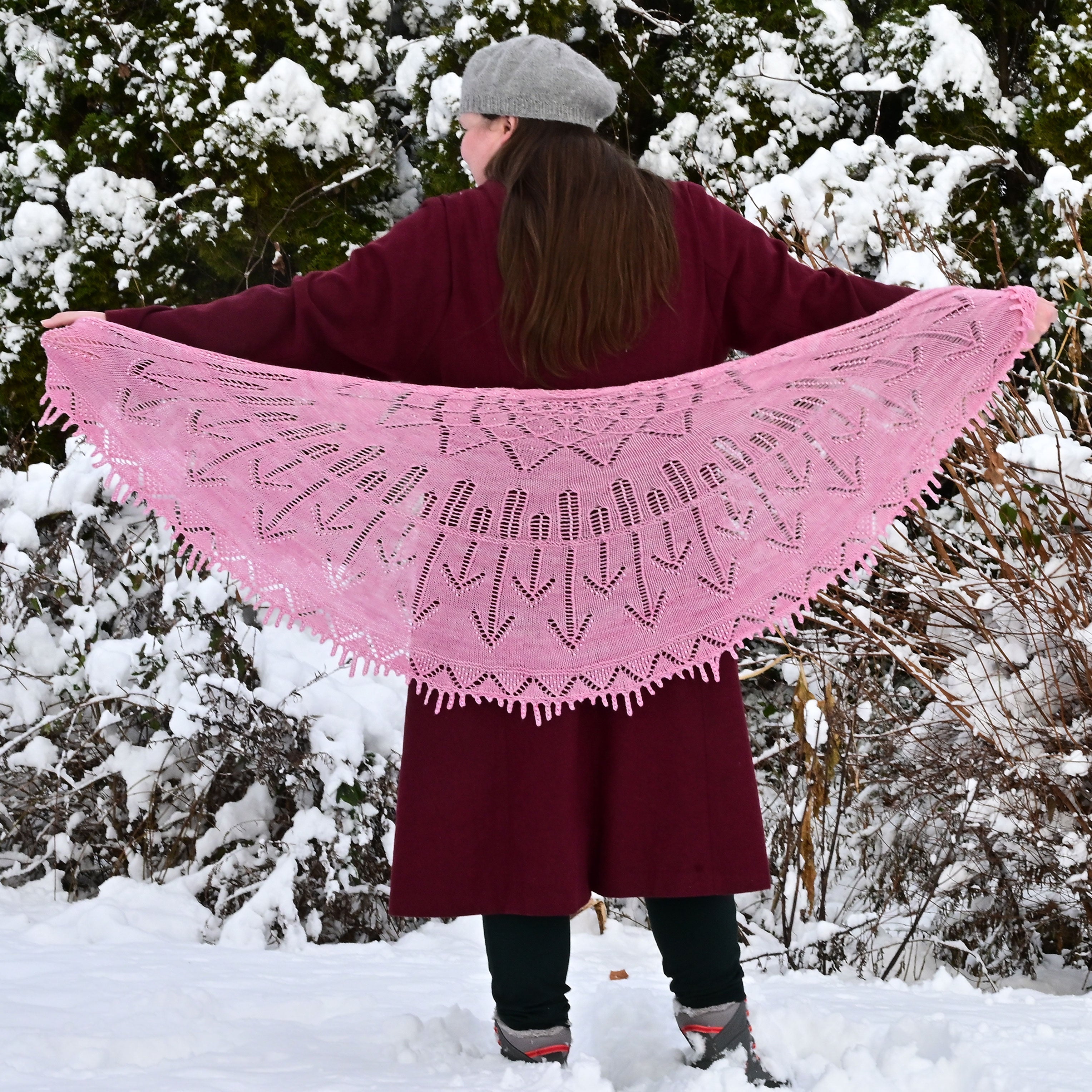 Dreamscape Shawl Downloadable Knitting Pattern PDF – Xandy Peters