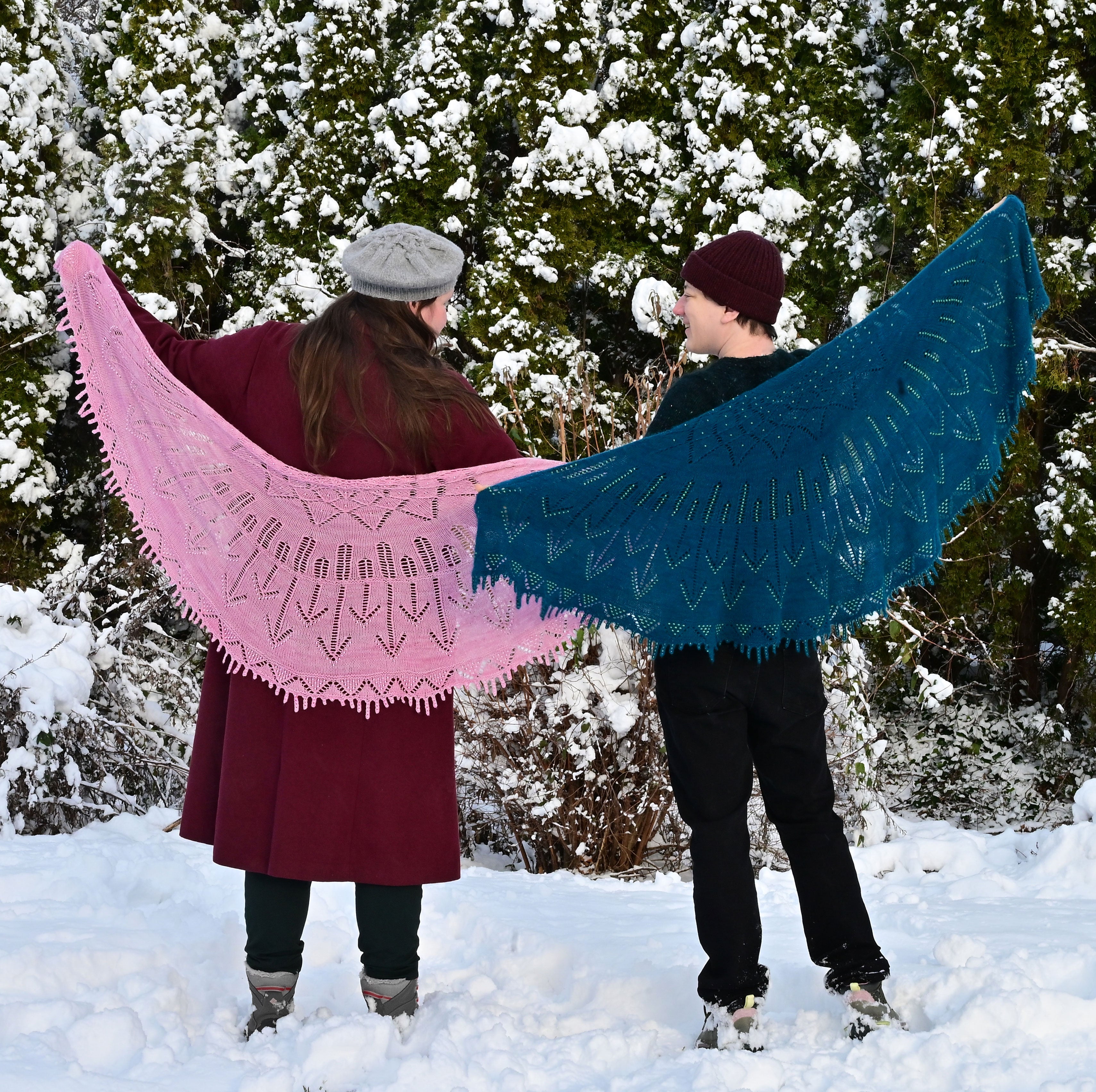Dreamscape Shawl Downloadable Knitting Pattern PDF – Xandy Peters