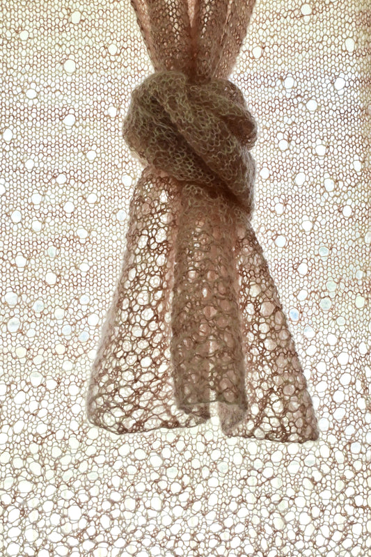 Effervescent Lace Stole Downloadable Knitting Pattern