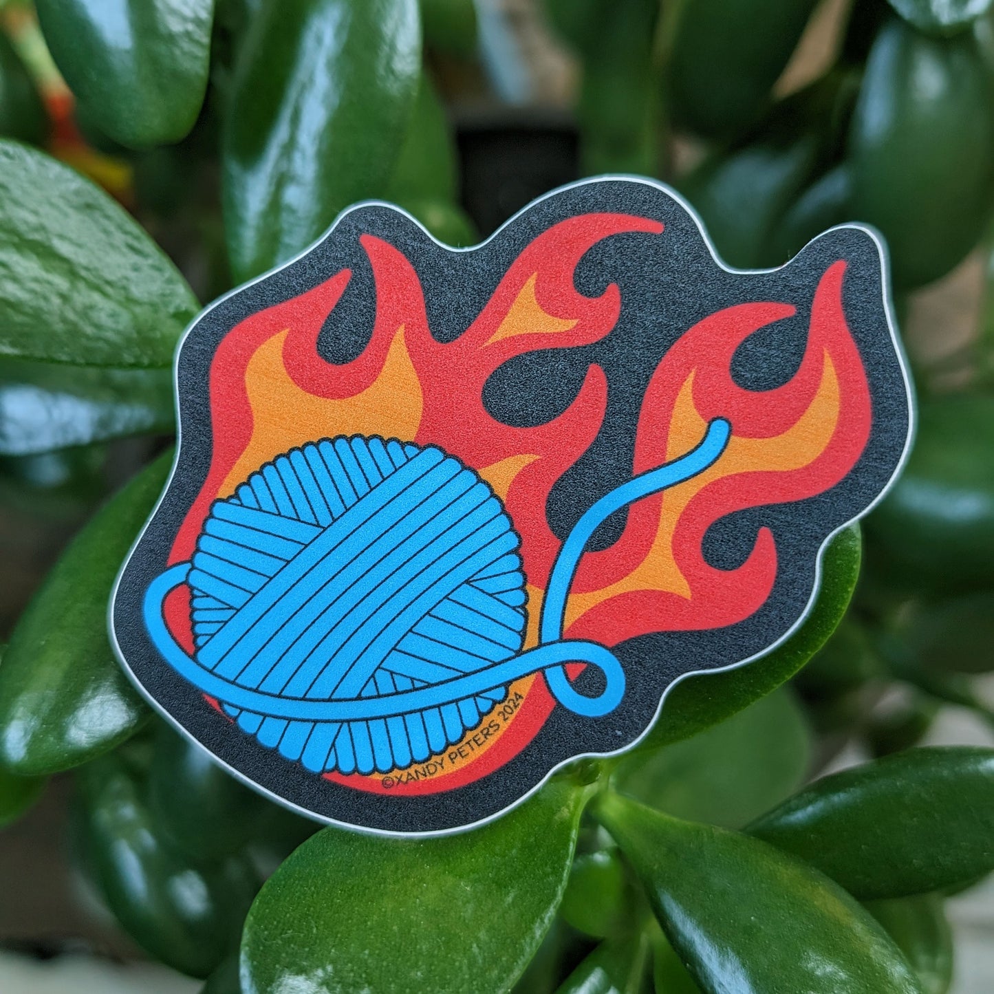 Great Balls Of Fire! Super Sticker