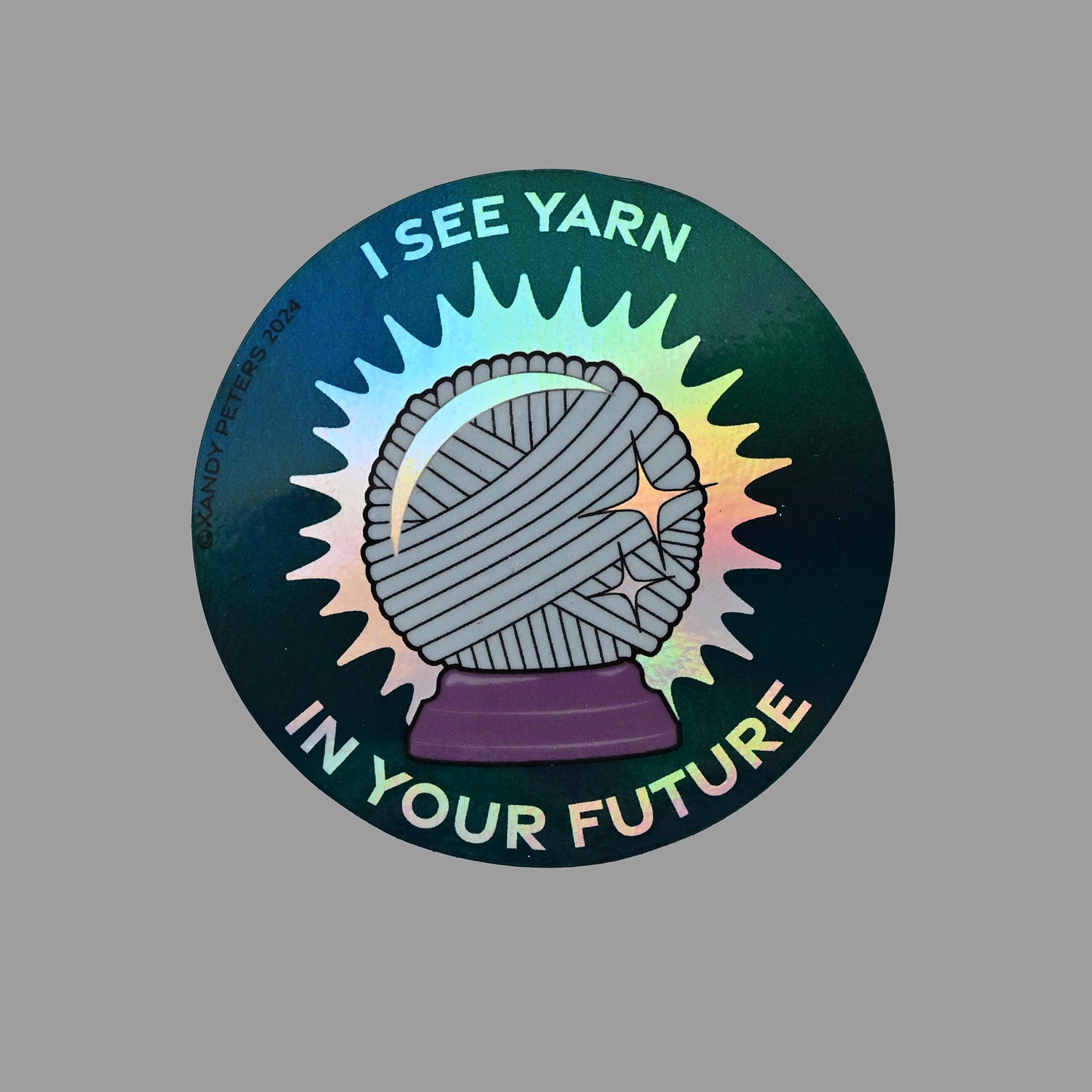 I See Yarn in Your Future Super Sticker