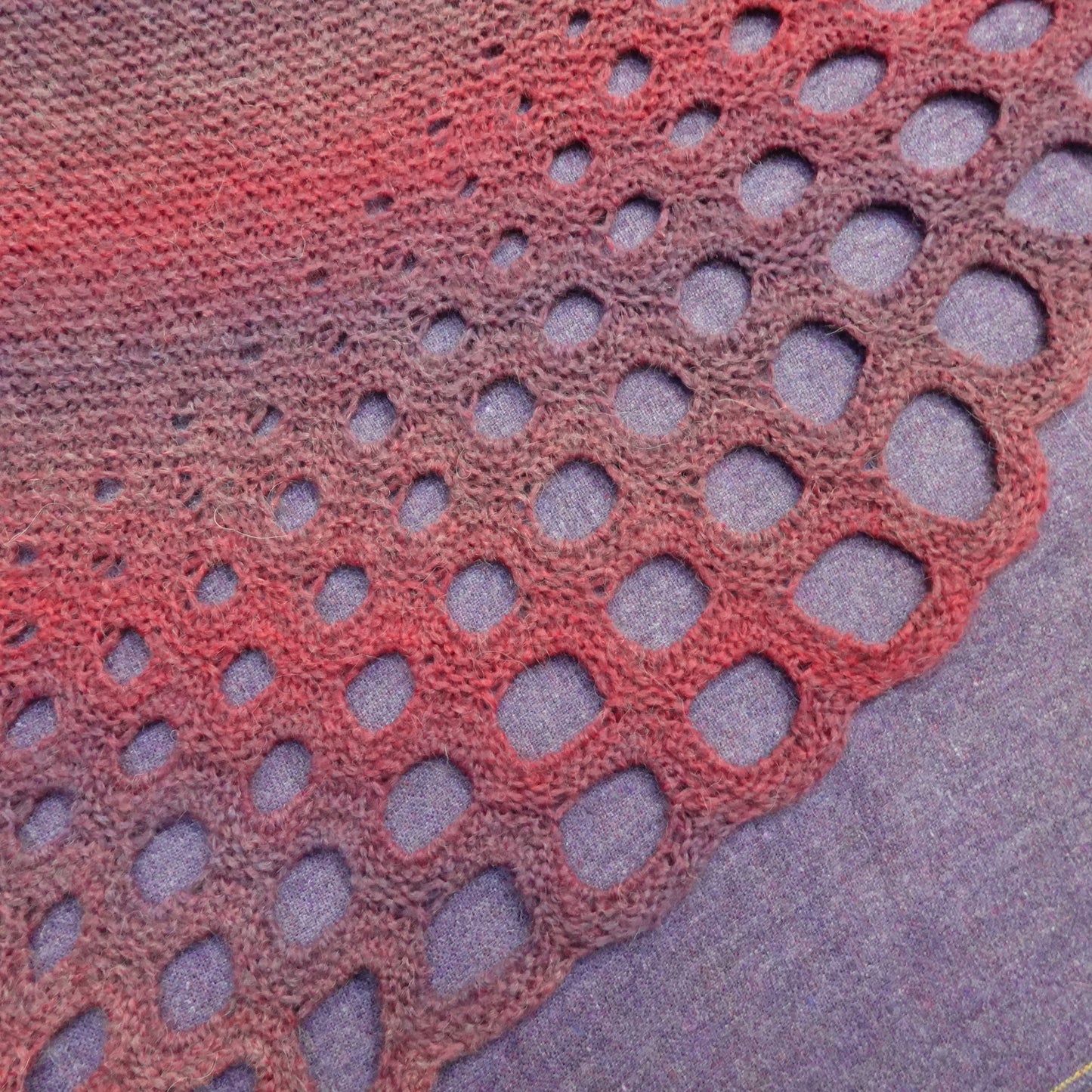 Trypophobia Shawl