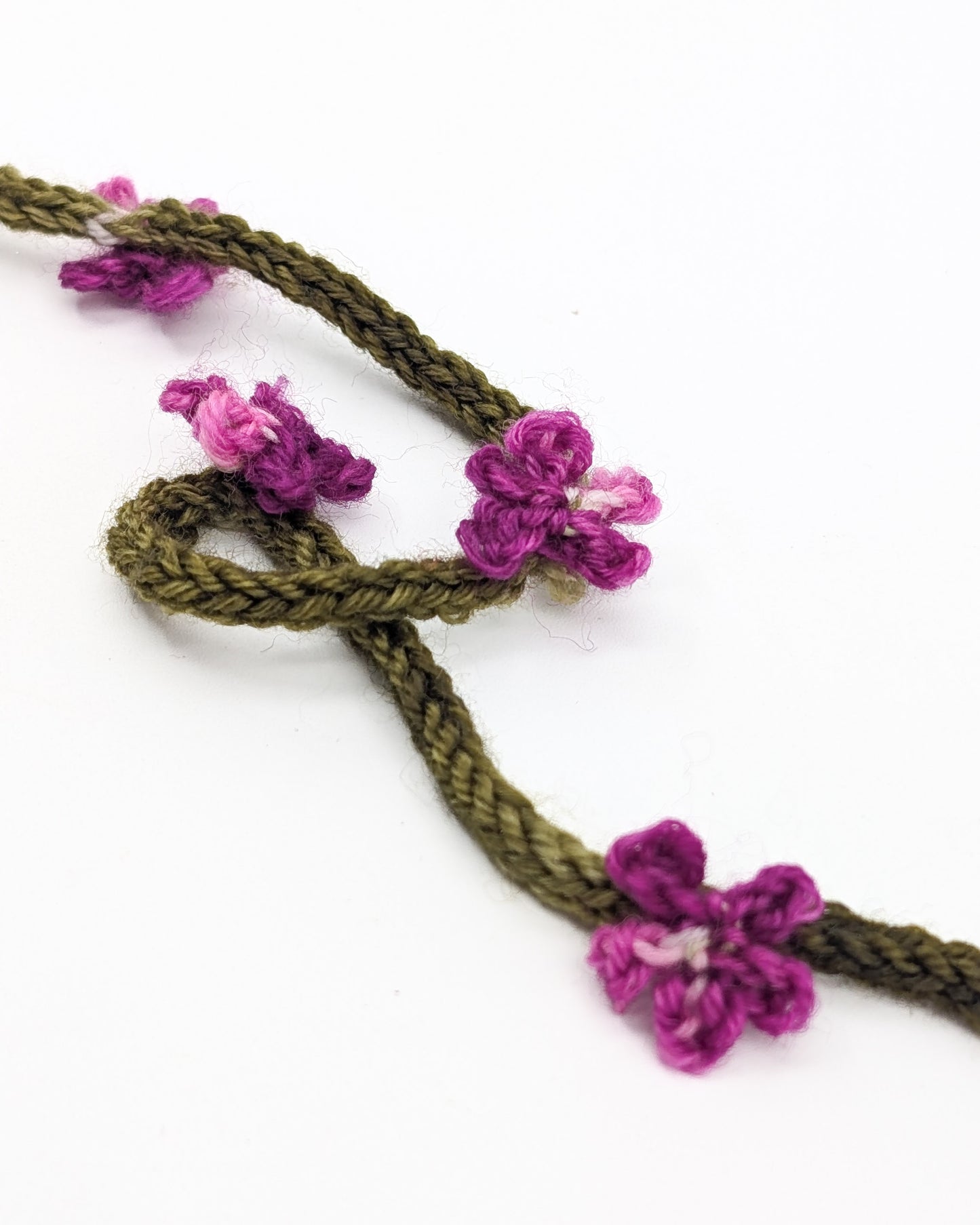 Free Floral Garland Downloadable Knitting Pattern