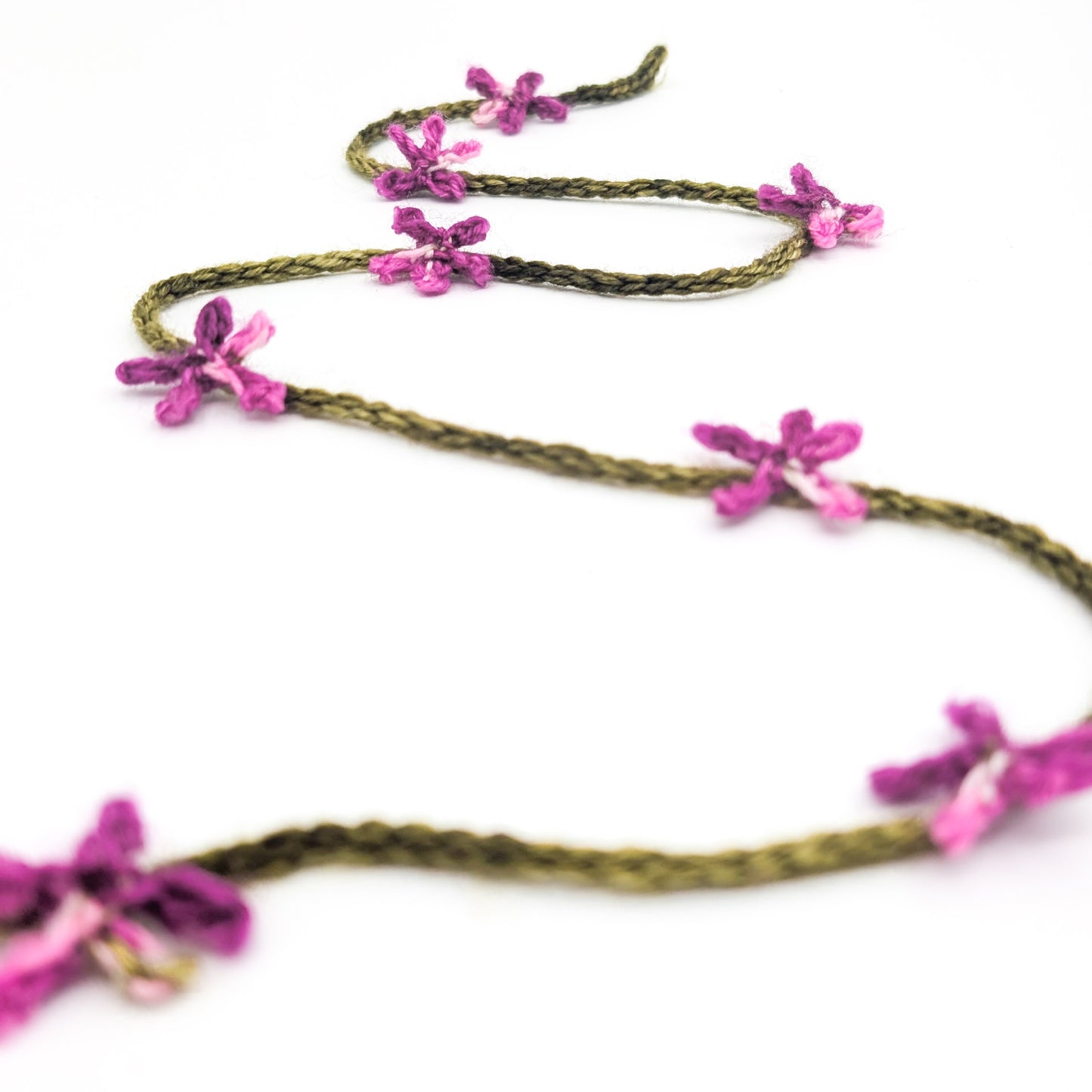 Free Floral Garland Downloadable Knitting Pattern