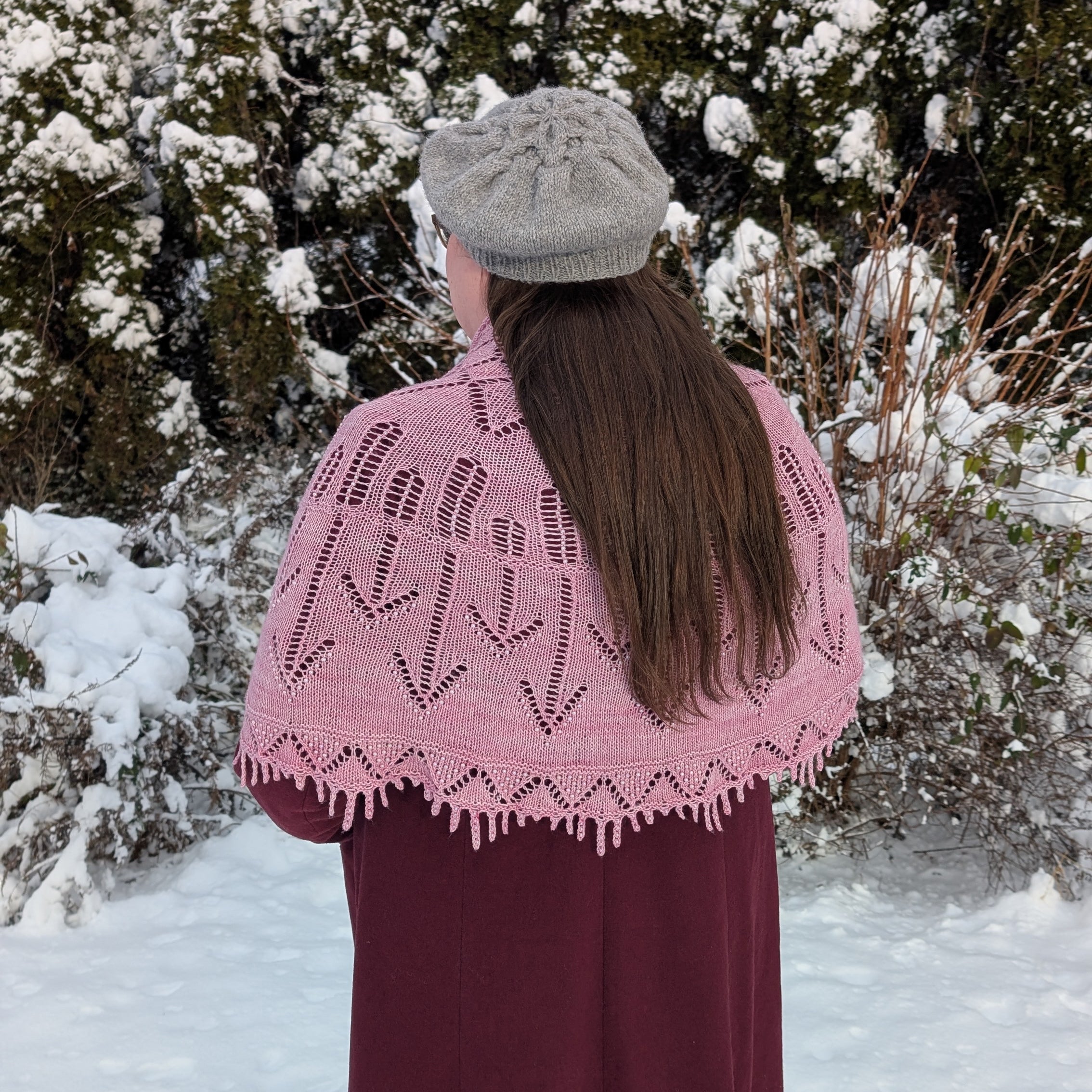 Dreamscape Shawl Downloadable Knitting Pattern PDF – Xandy Peters