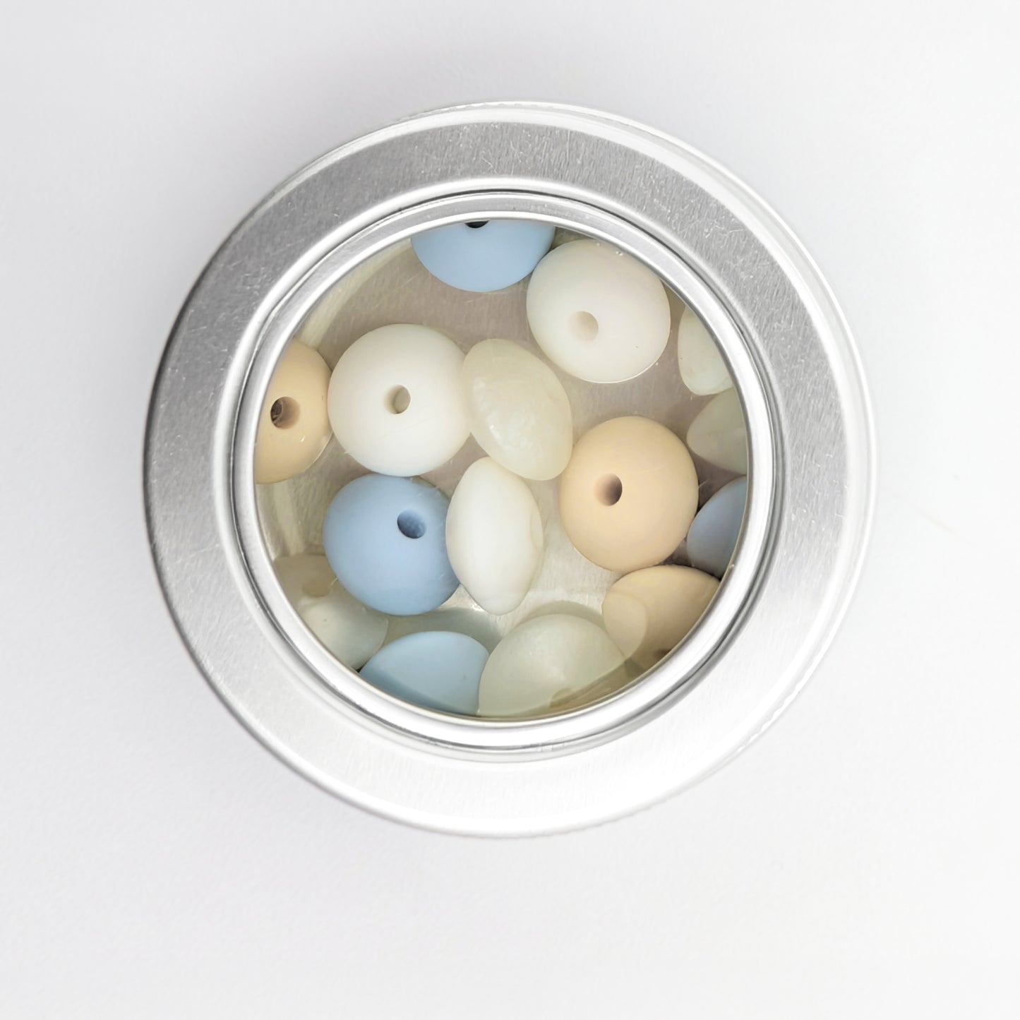 Needle Stoppers - Tin of 8 pairs, Flying Saucers