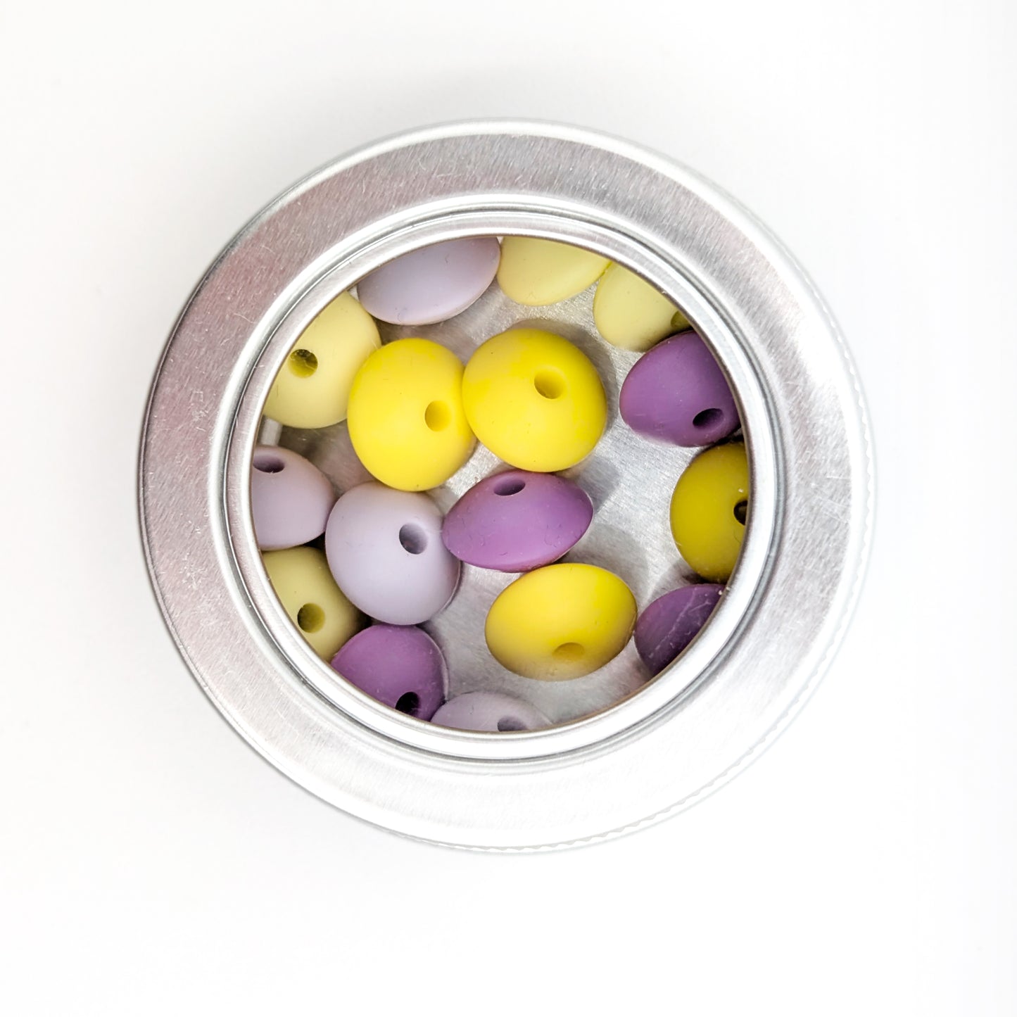 Needle Stoppers - Tin of 8 pairs, Flying Saucers