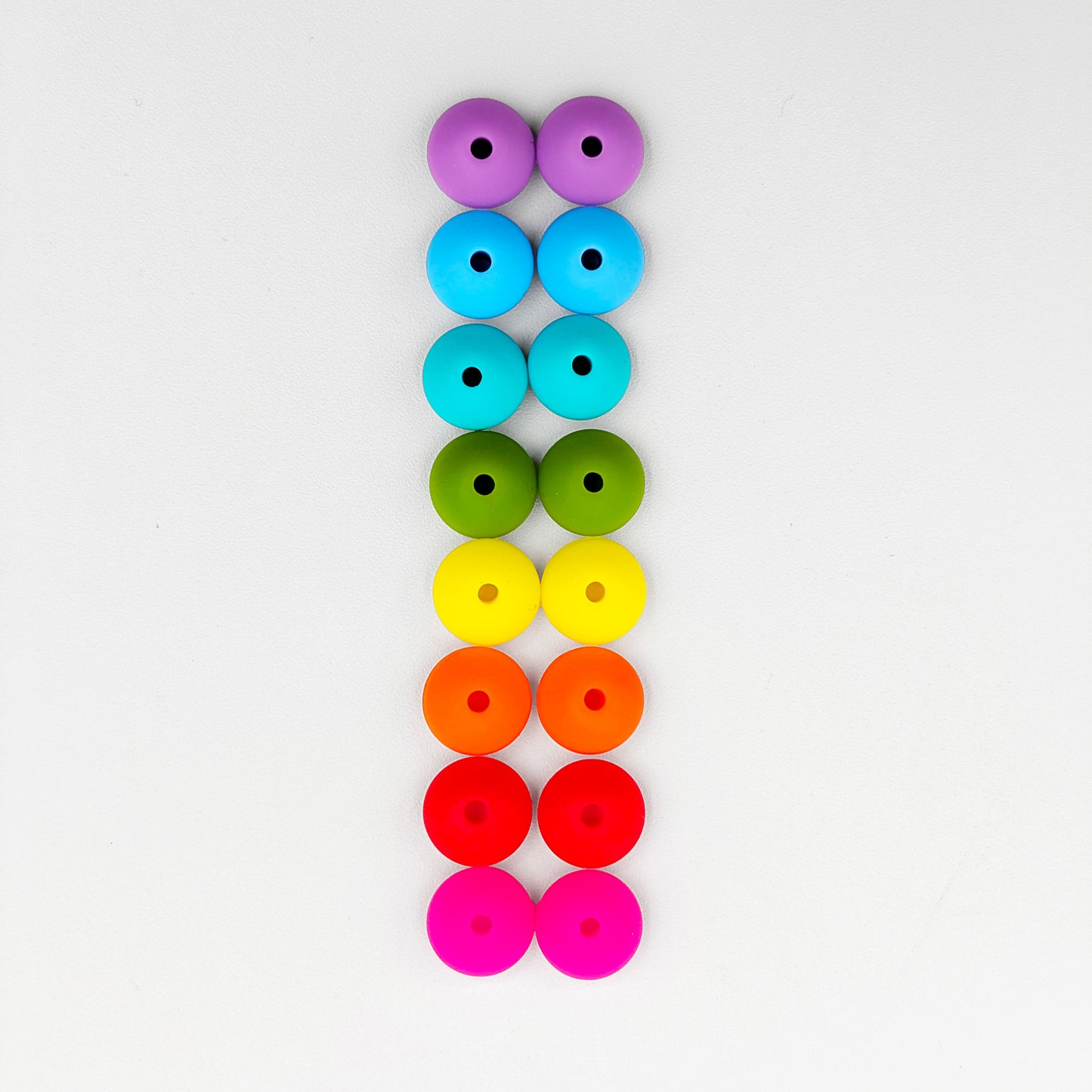 Needle Stoppers - Tin of 8 pairs, Flying Saucers