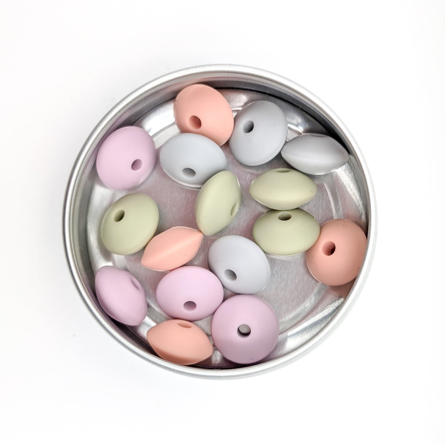 Needle Stoppers - Tin of 8 pairs, Flying Saucers