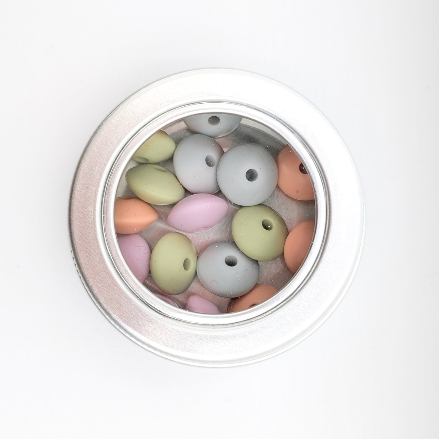 Needle Stoppers - Tin of 8 pairs, Flying Saucers