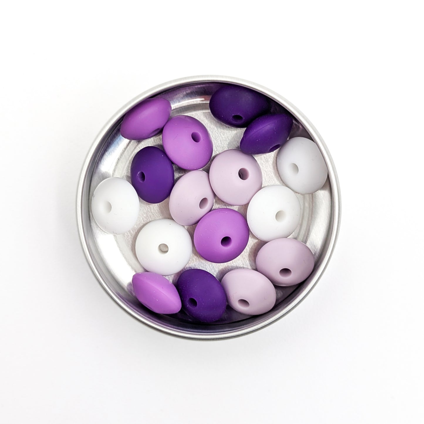 Needle Stoppers - Tin of 8 pairs, Flying Saucers