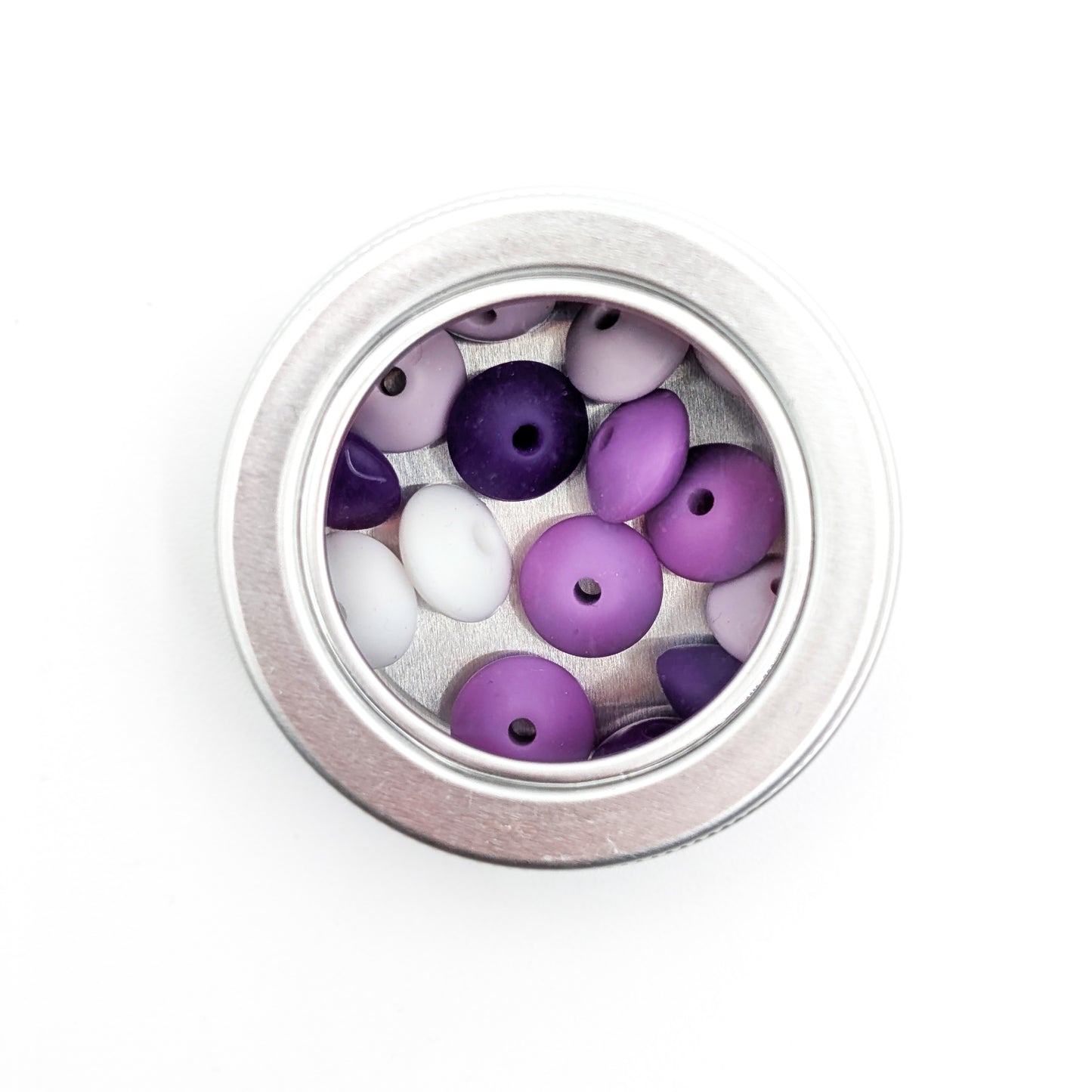 Needle Stoppers - Tin of 8 pairs, Flying Saucers