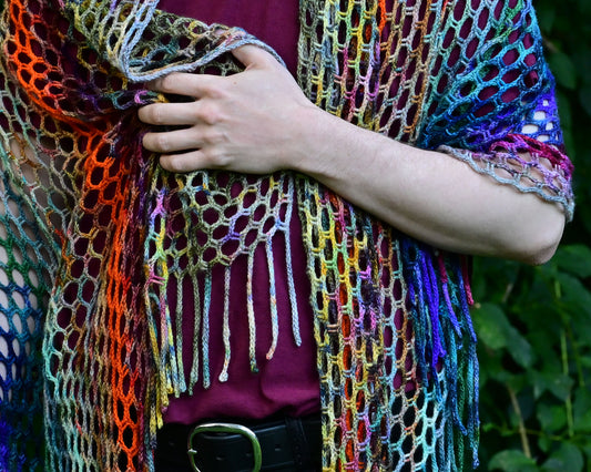 Swish Net Downloadable Knitting Pattern