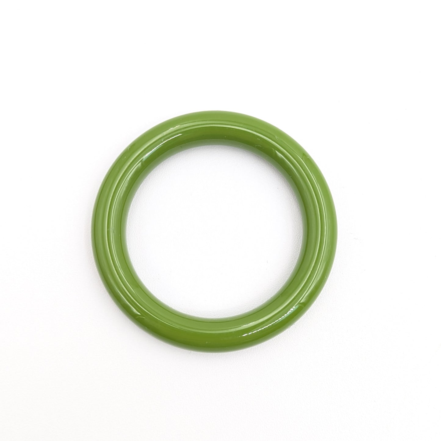 Simple Colorful Plastic Scarf Ring - Small/ Medium
