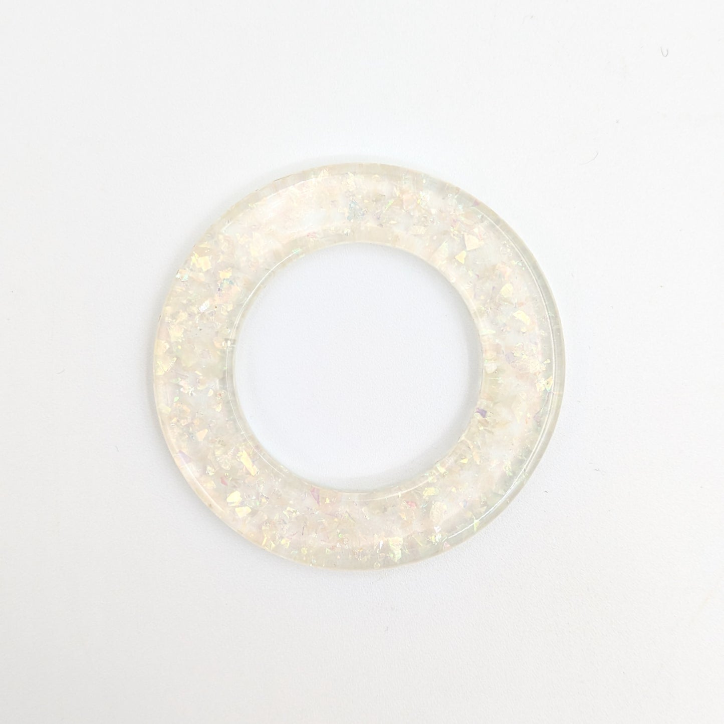 Sparkle Resin Scarf Rings